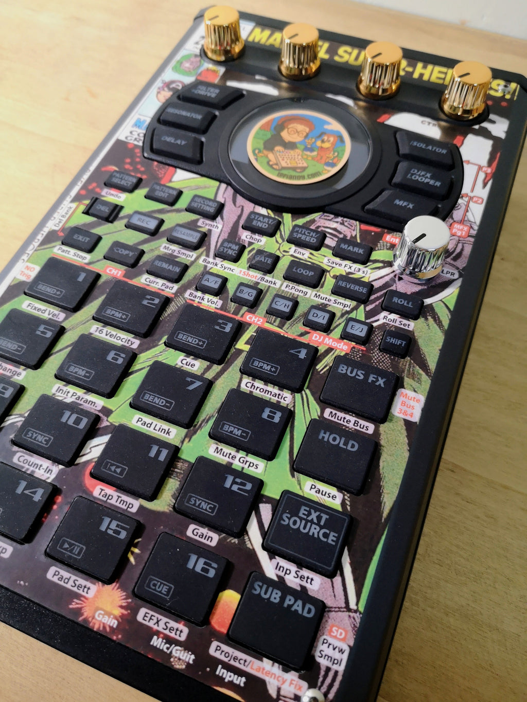 Doctor DOOM - Roland SP-404 MKII Skin - Lofi Andy