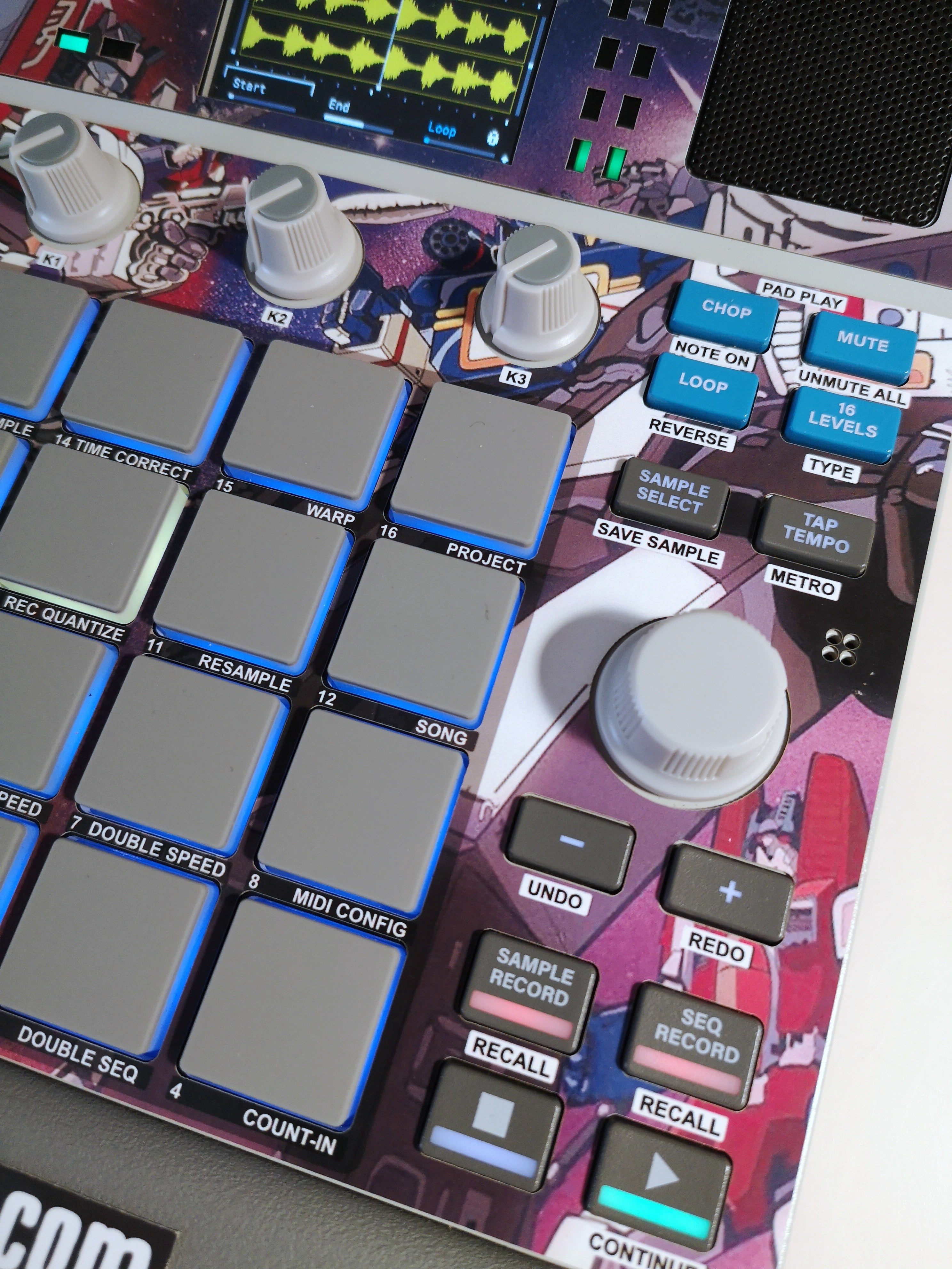 Transformers 02 - AKAI MPC Sample Skin - Lofi Andy