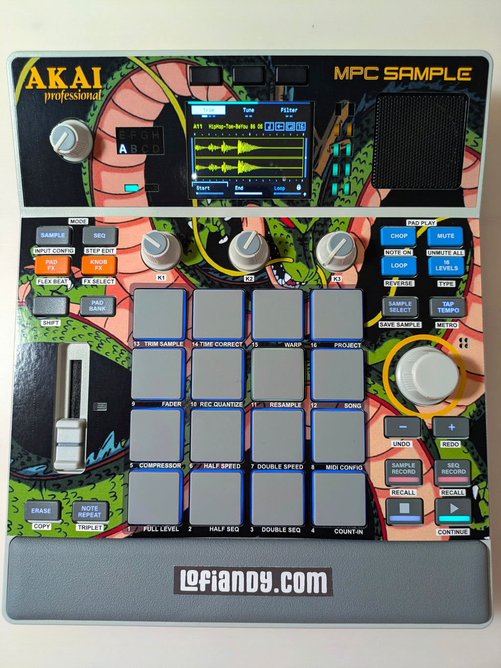 Dragon Ball Z 02 - AKAI MPC Sample Skin - Lofi Andy