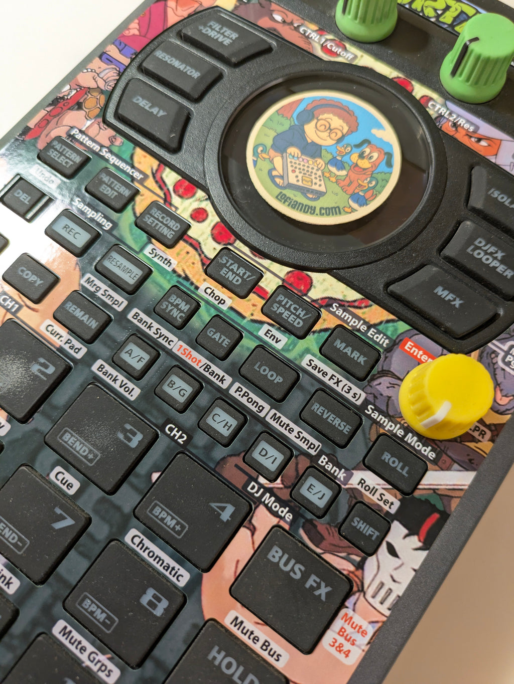 TMNT - Roland SP-404 MKII Skin