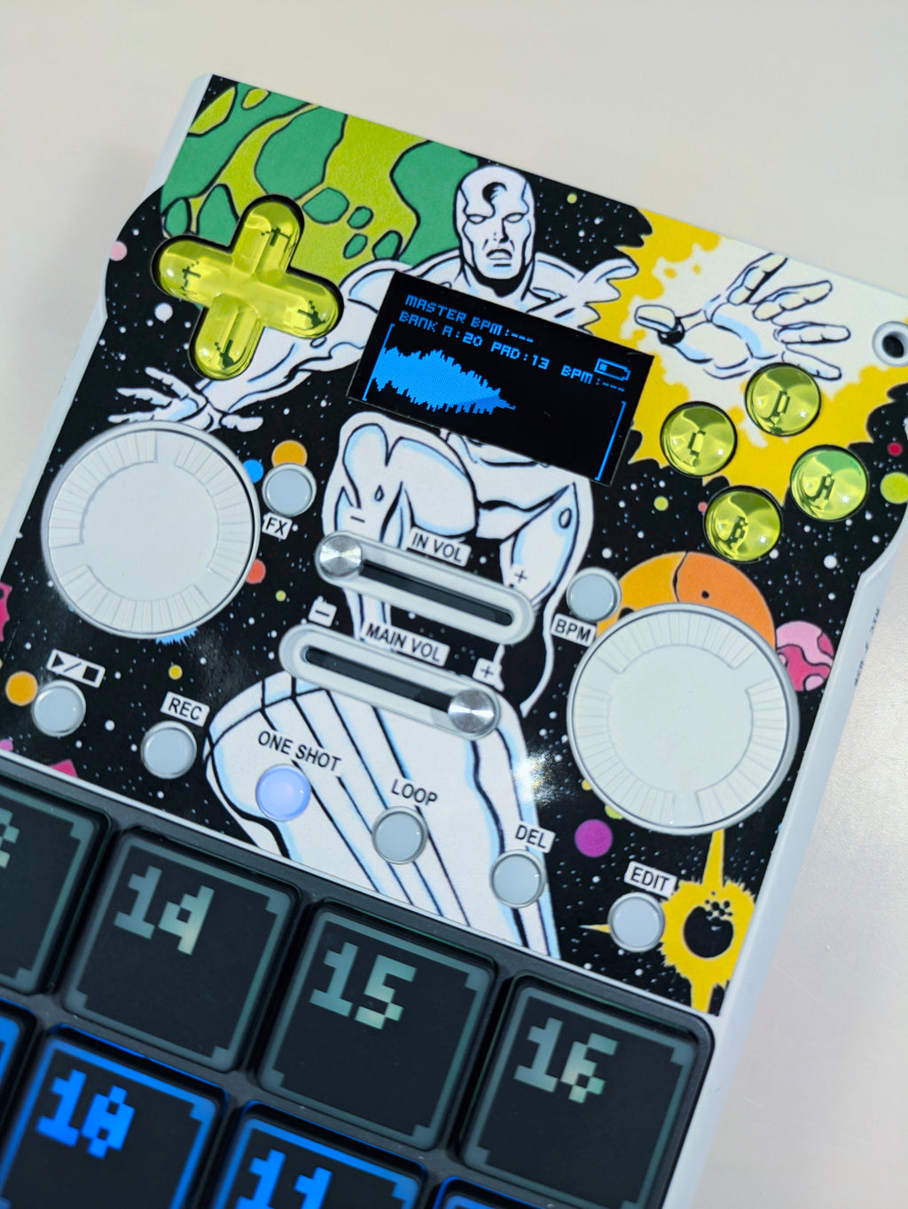 Silver Surfer 01 - Casio SXC-1 Skin