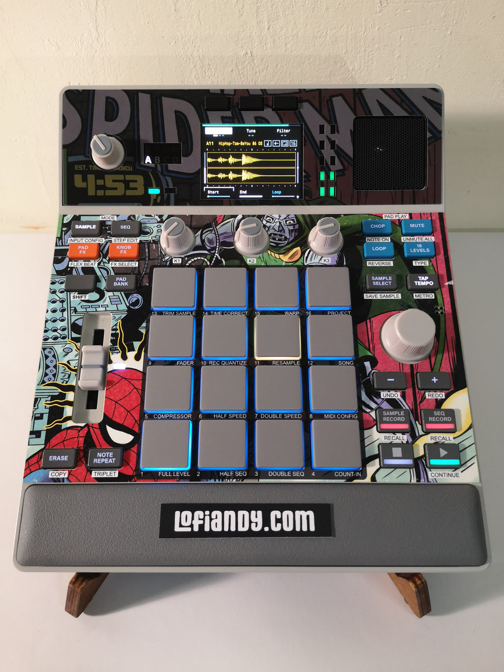 Spiderman 02 - AKAI MPC Sample Skin