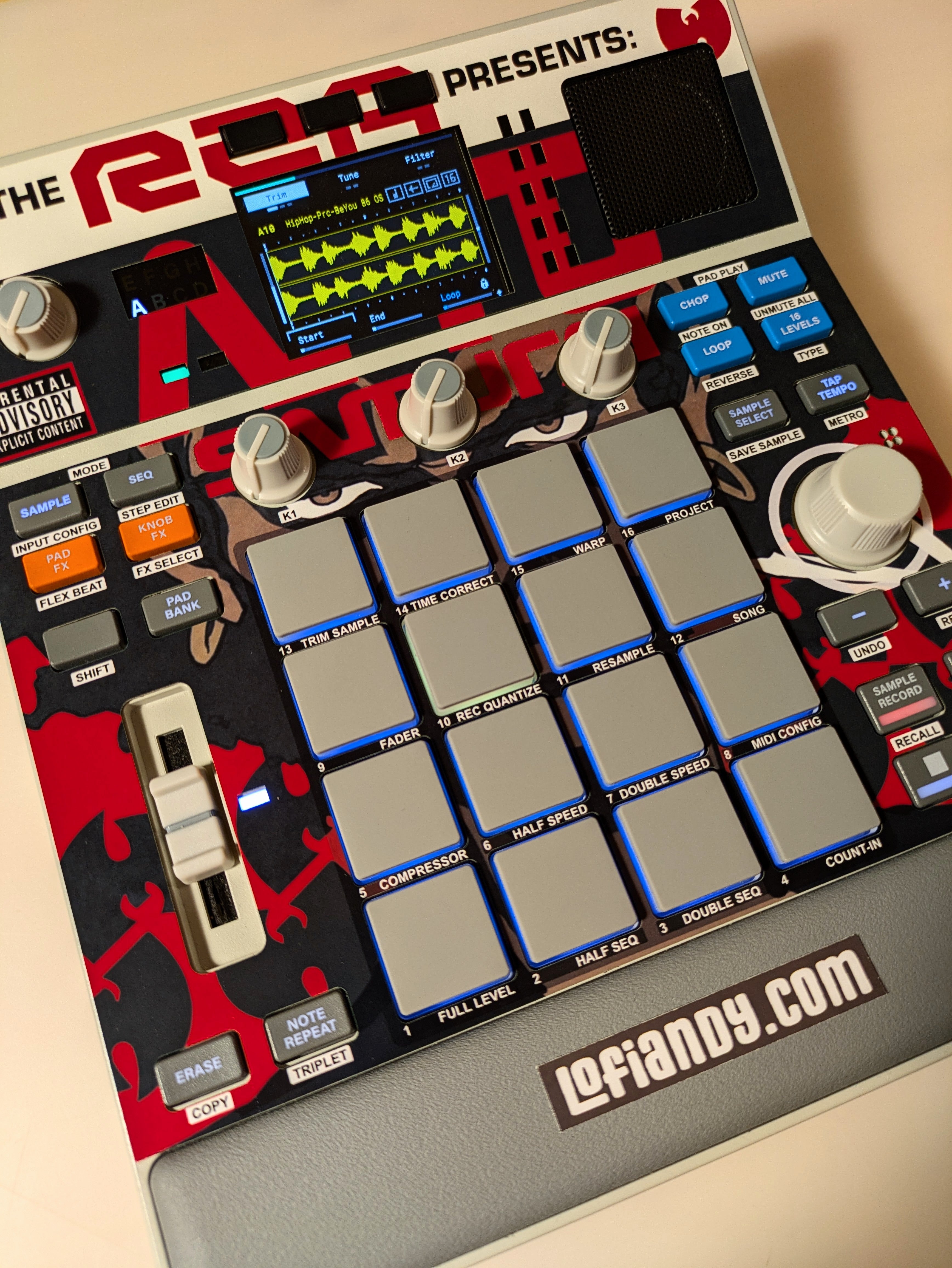 RZA Afro Samurai - AKAI MPC Sample Skin