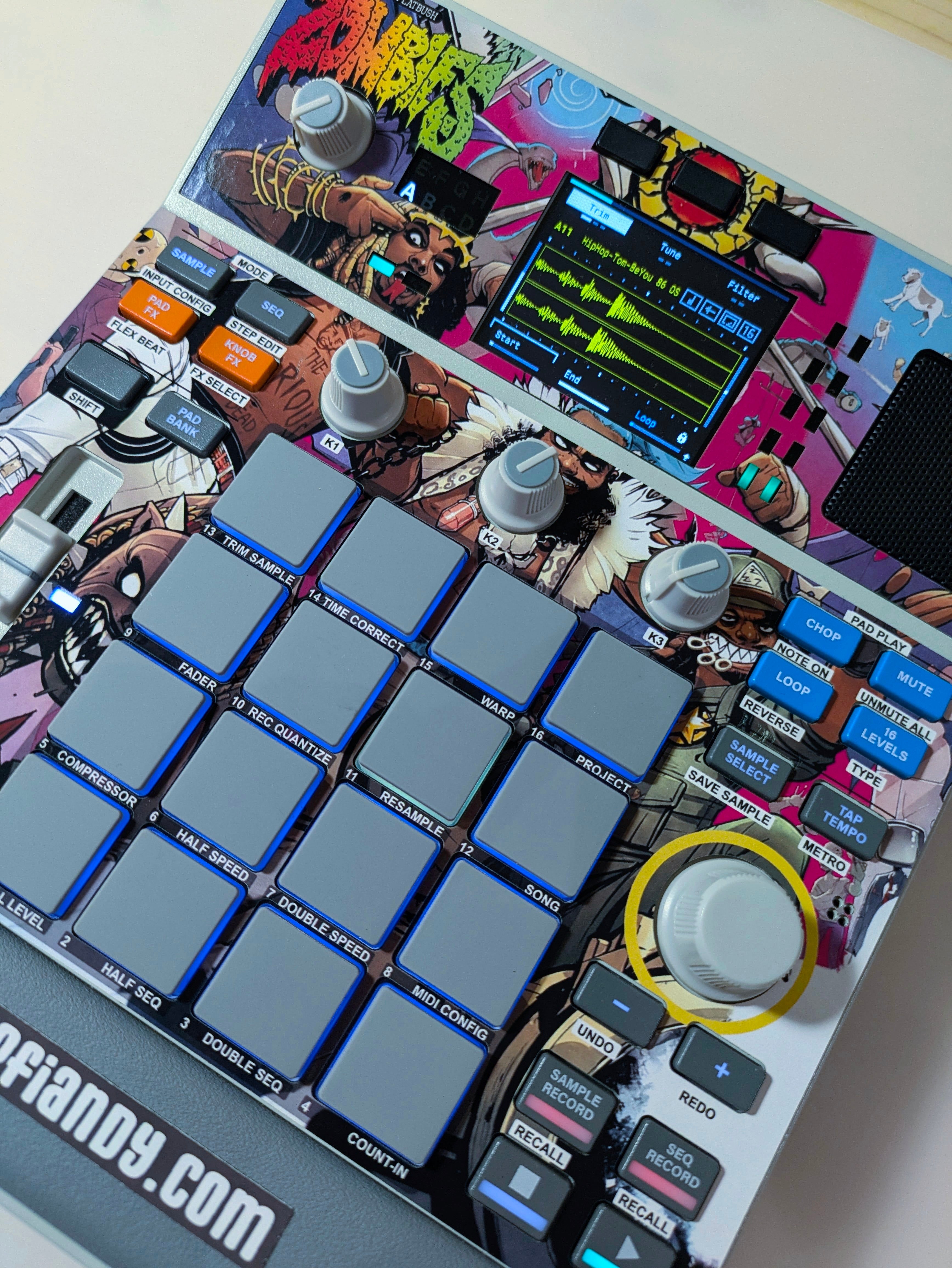 Flatbush Zombies – 3001: A Laced Odyssey - AKAI MPC Sample Skin - Lofi Andy