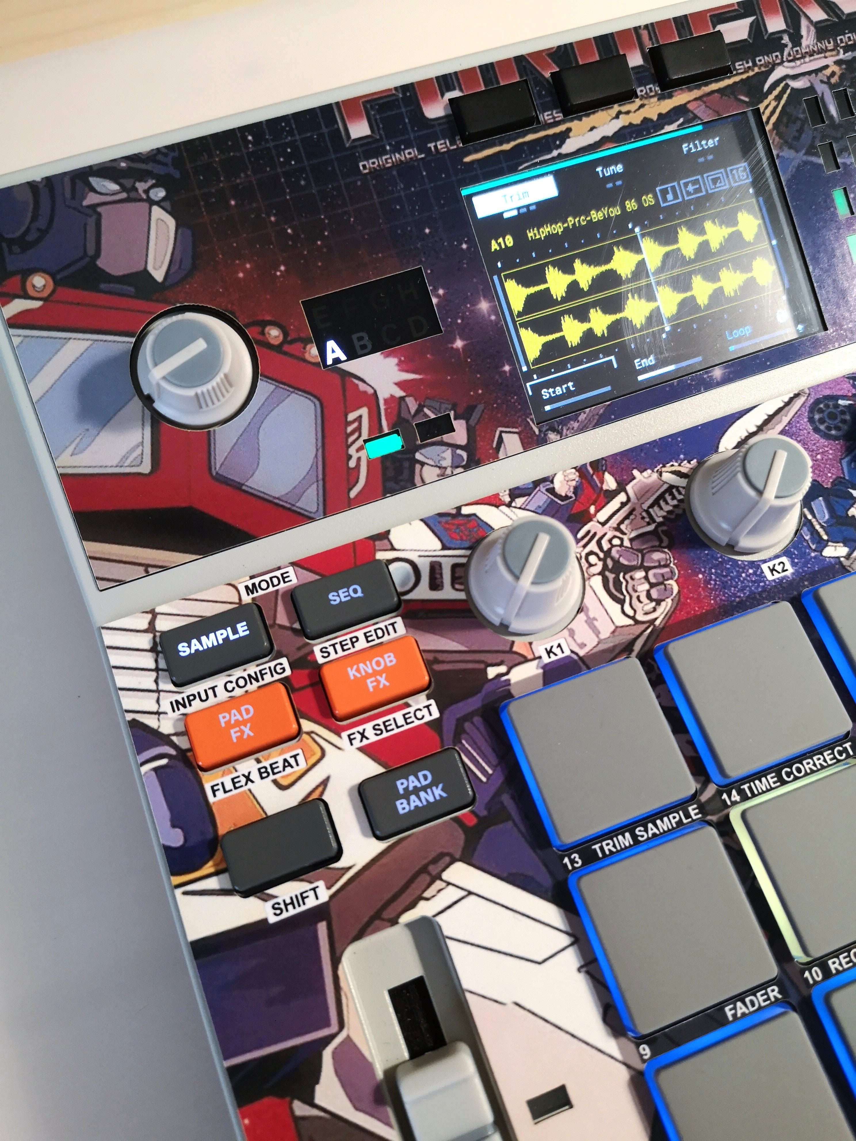 Transformers 02 - AKAI MPC Sample Skin - Lofi Andy
