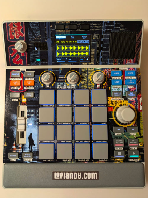 Blade Runner 01 - AKAI MPC Sample Skin - Lofi Andy