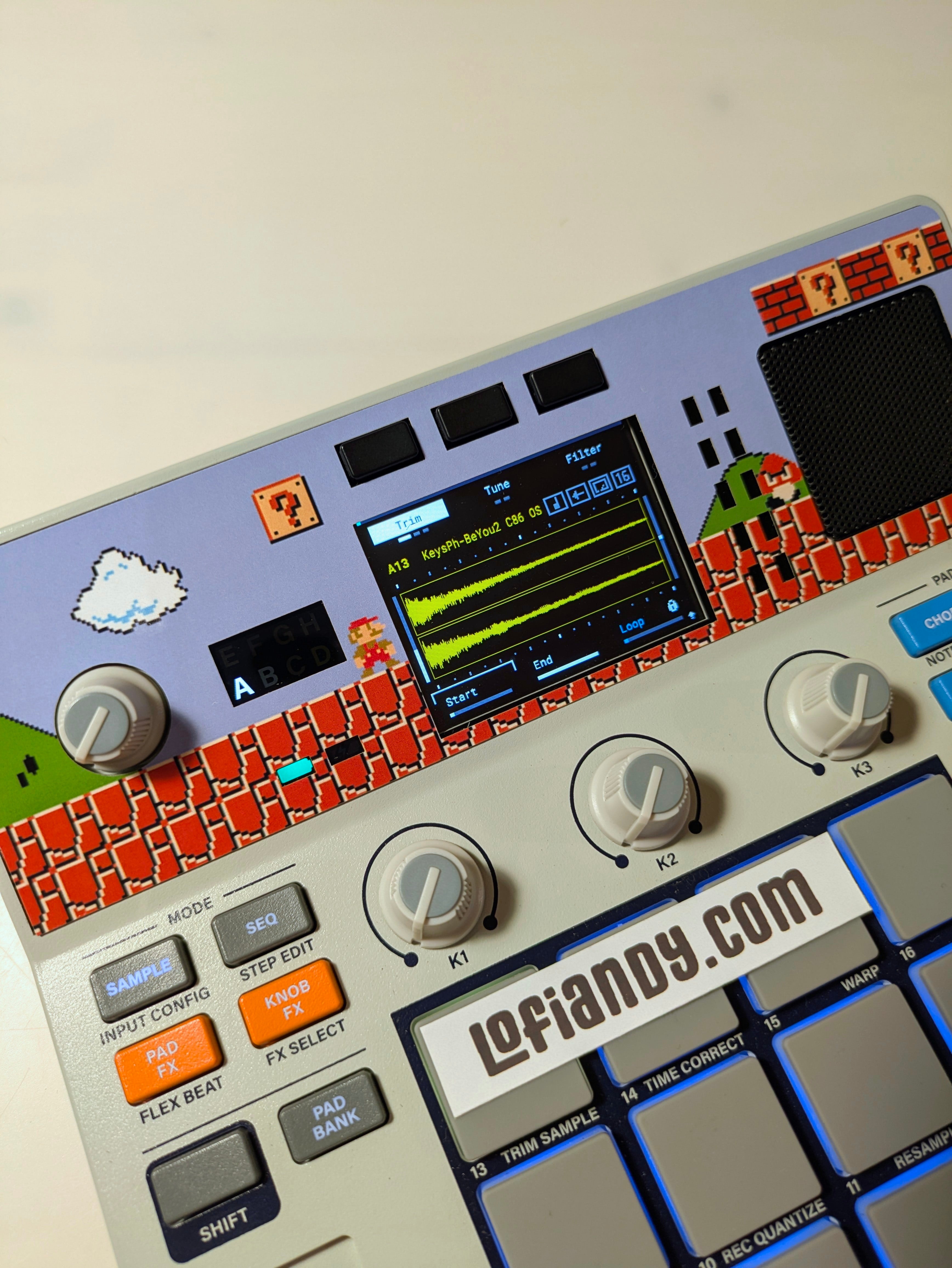Skin Top Covers - AKAI MPC Sample - Lofi Andy