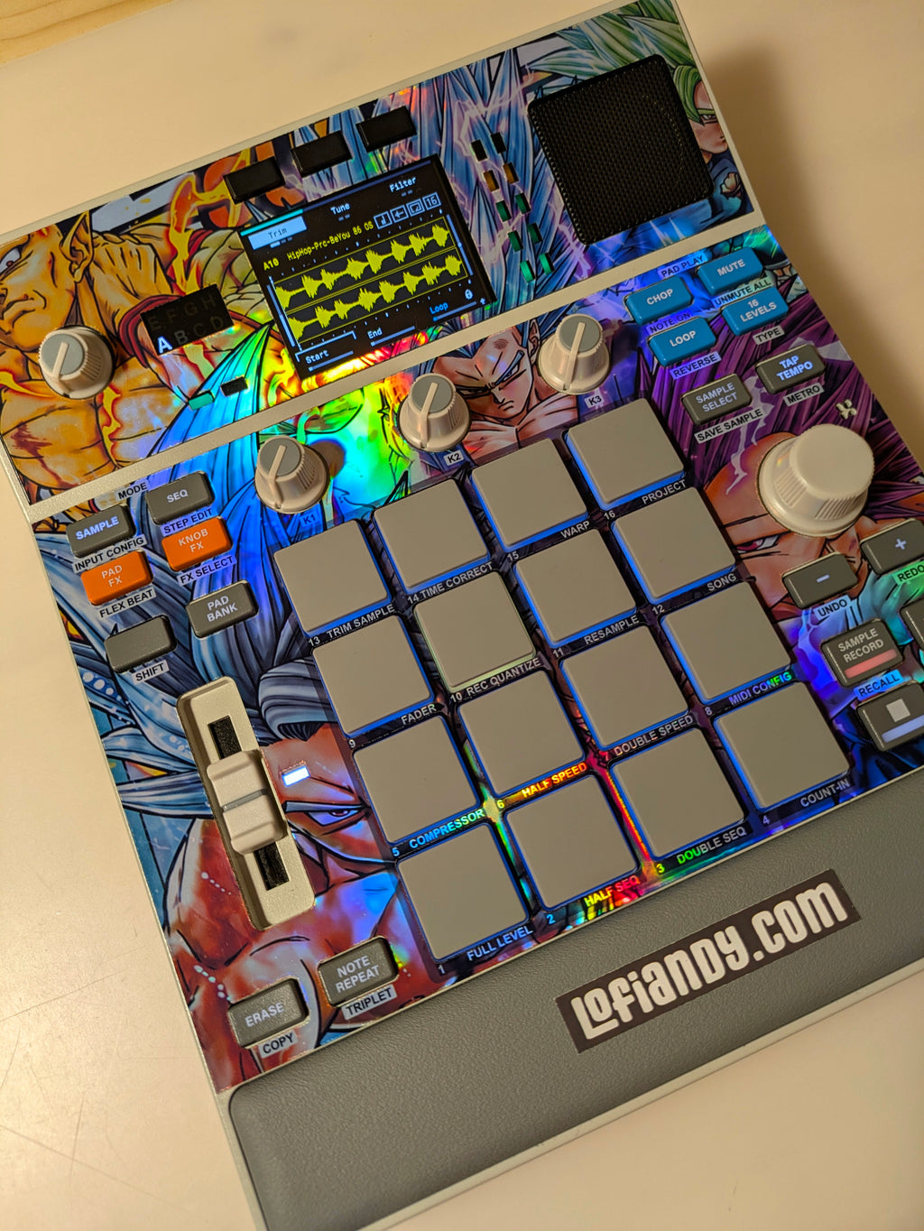 Dragon Ball Z - Special Holographic - AKAI MPC Sample Skin