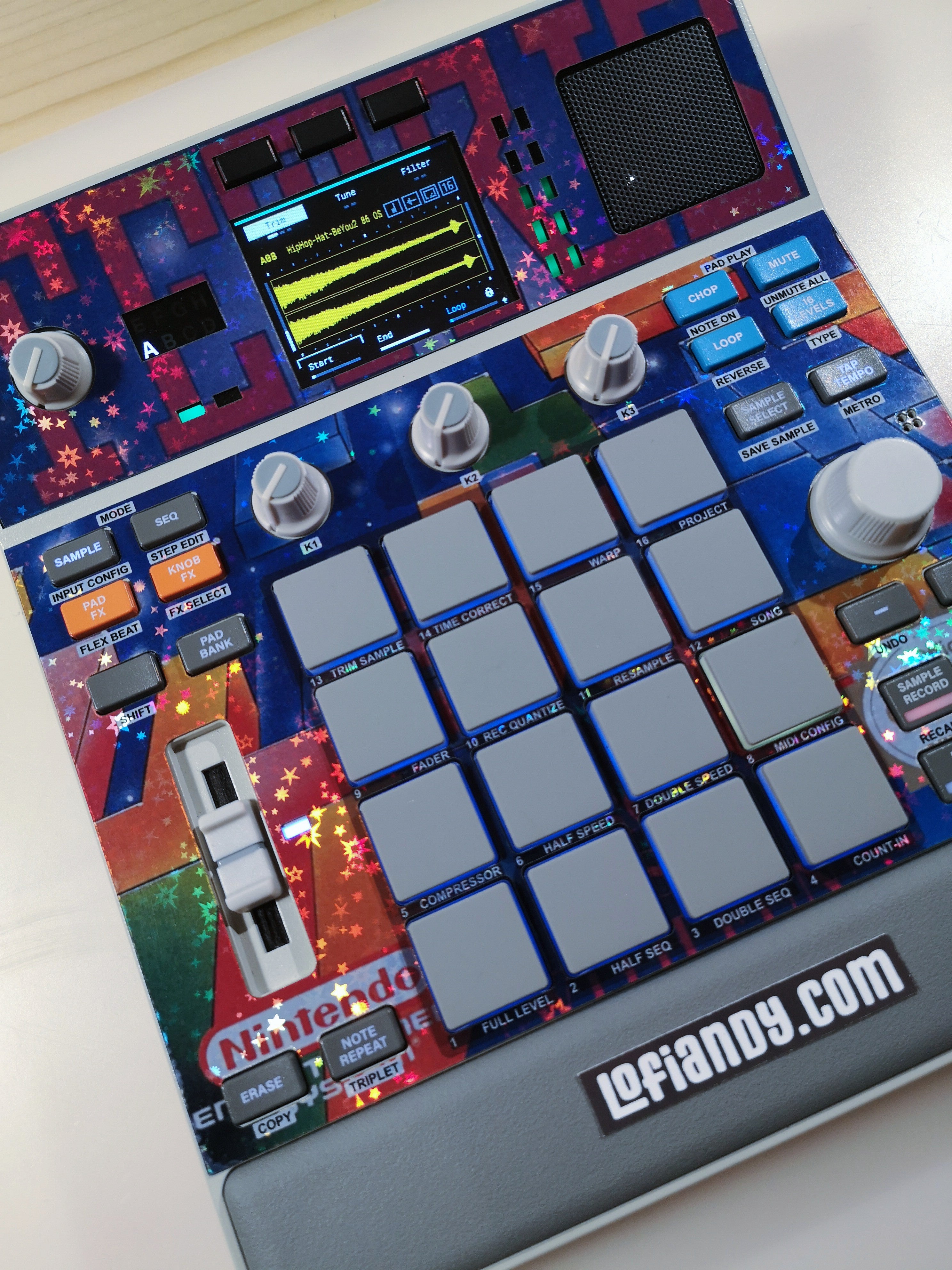 NES Tetris - Special Holographic - AKAI MPC Sample Skin