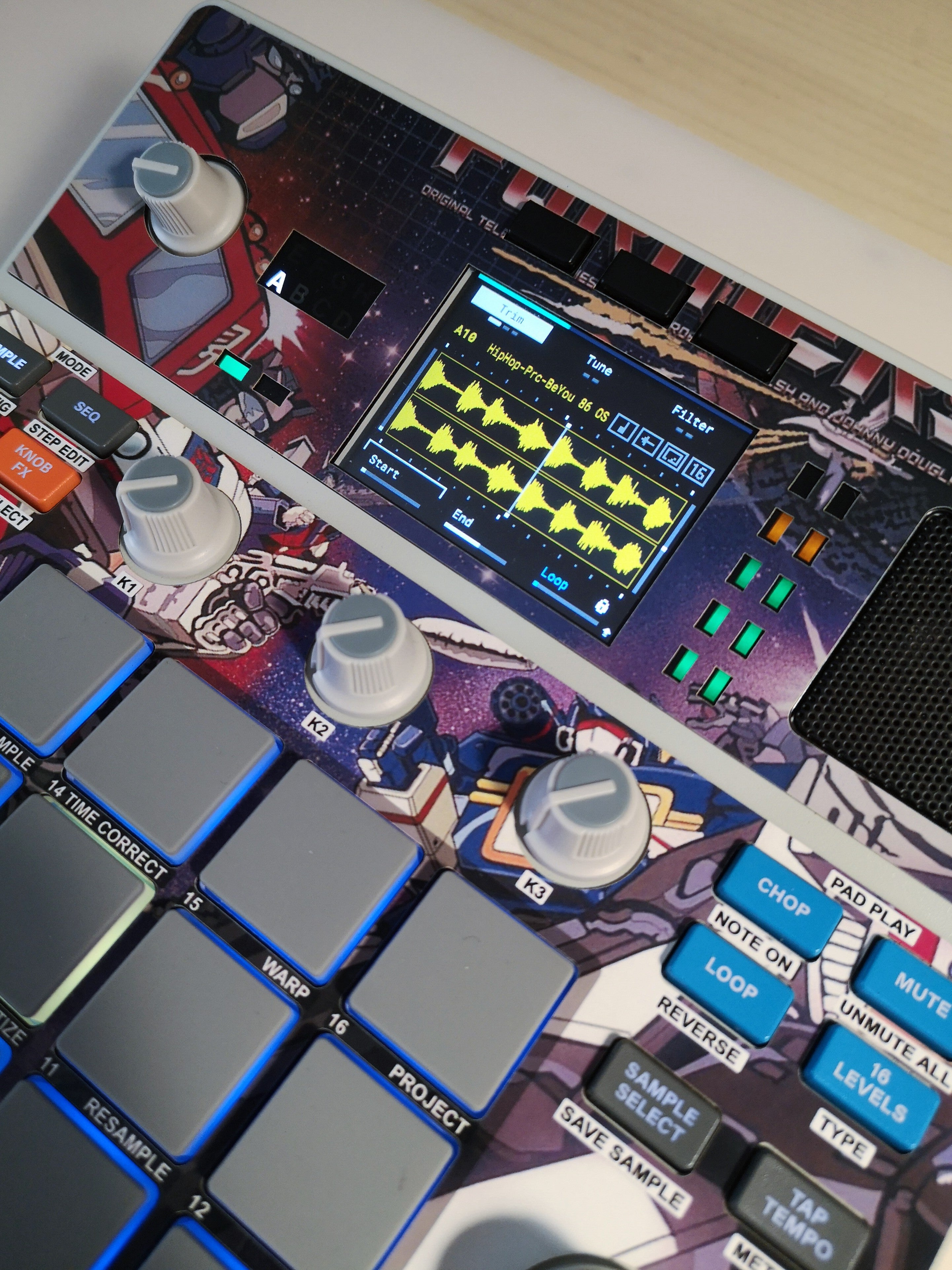 Transformers 02 - AKAI MPC Sample Skin - Lofi Andy