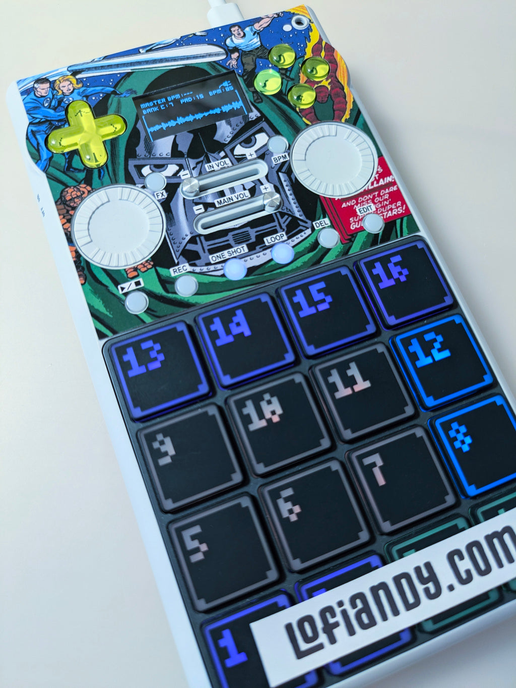 Doctor DOOM 01 - Casio SXC-1 Skin
