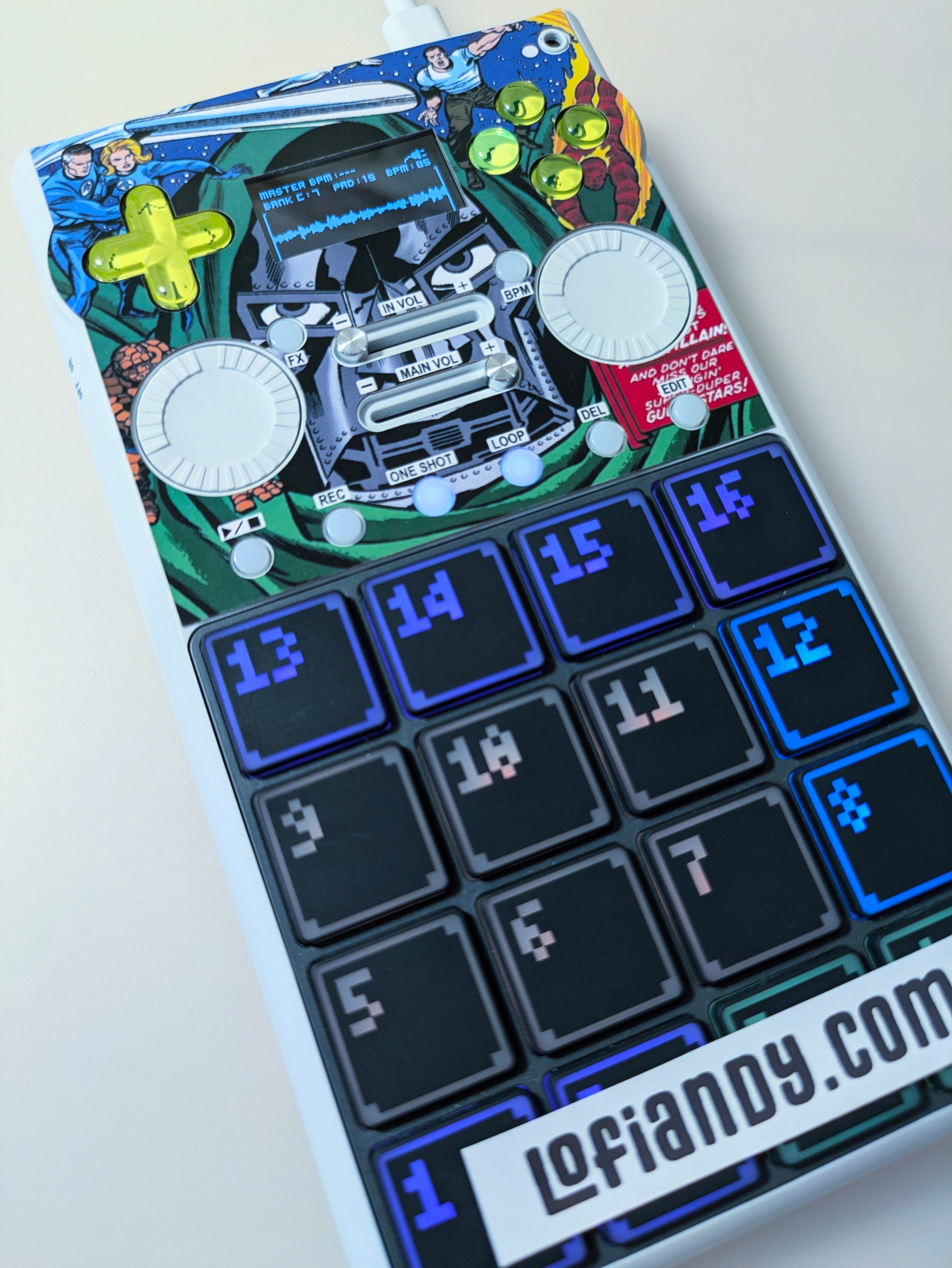 Doctor DOOM 01 - Casio SXC-1 Skin