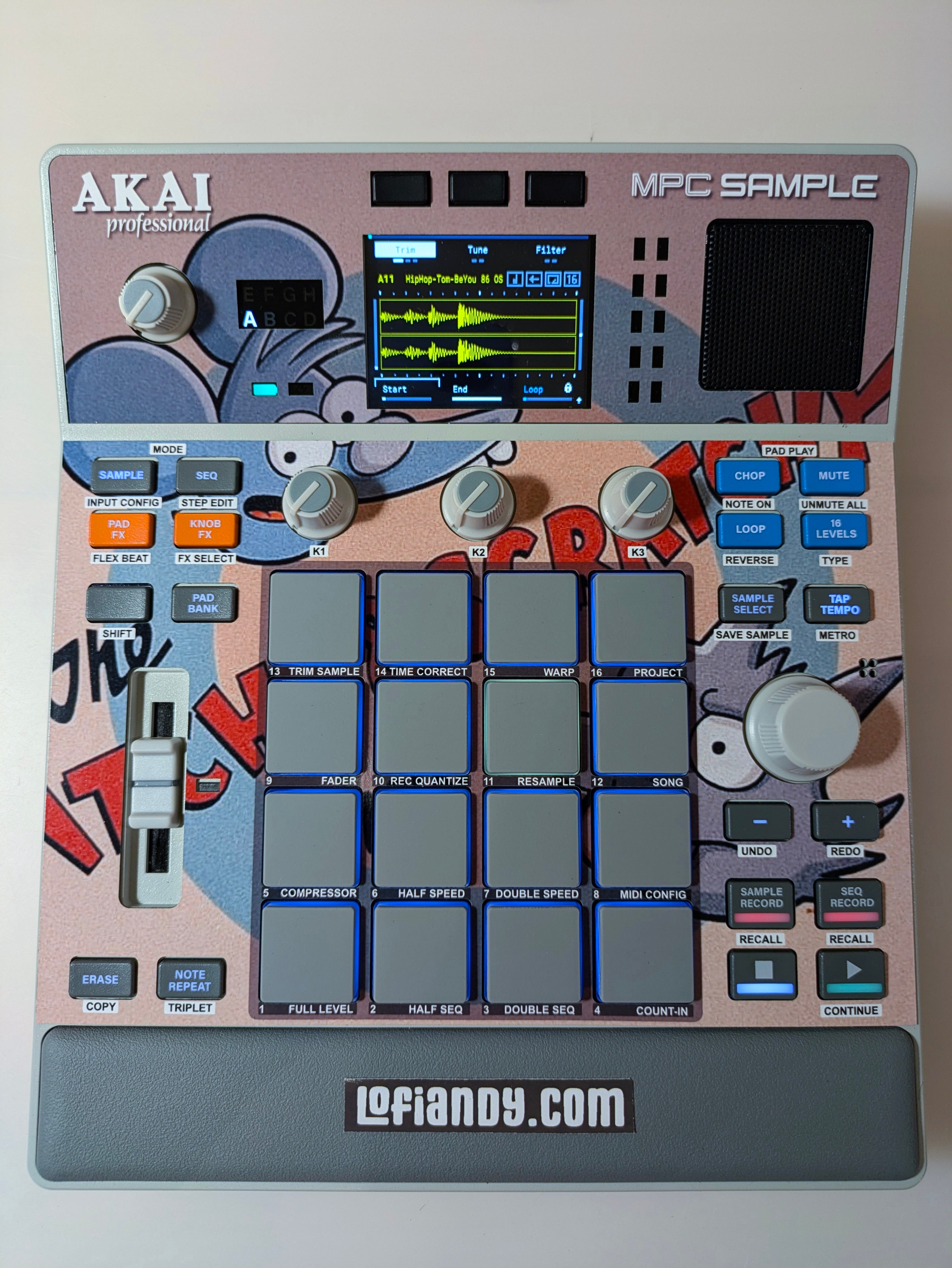 Itchy & Scratchy - AKAI MPC Sample Skin