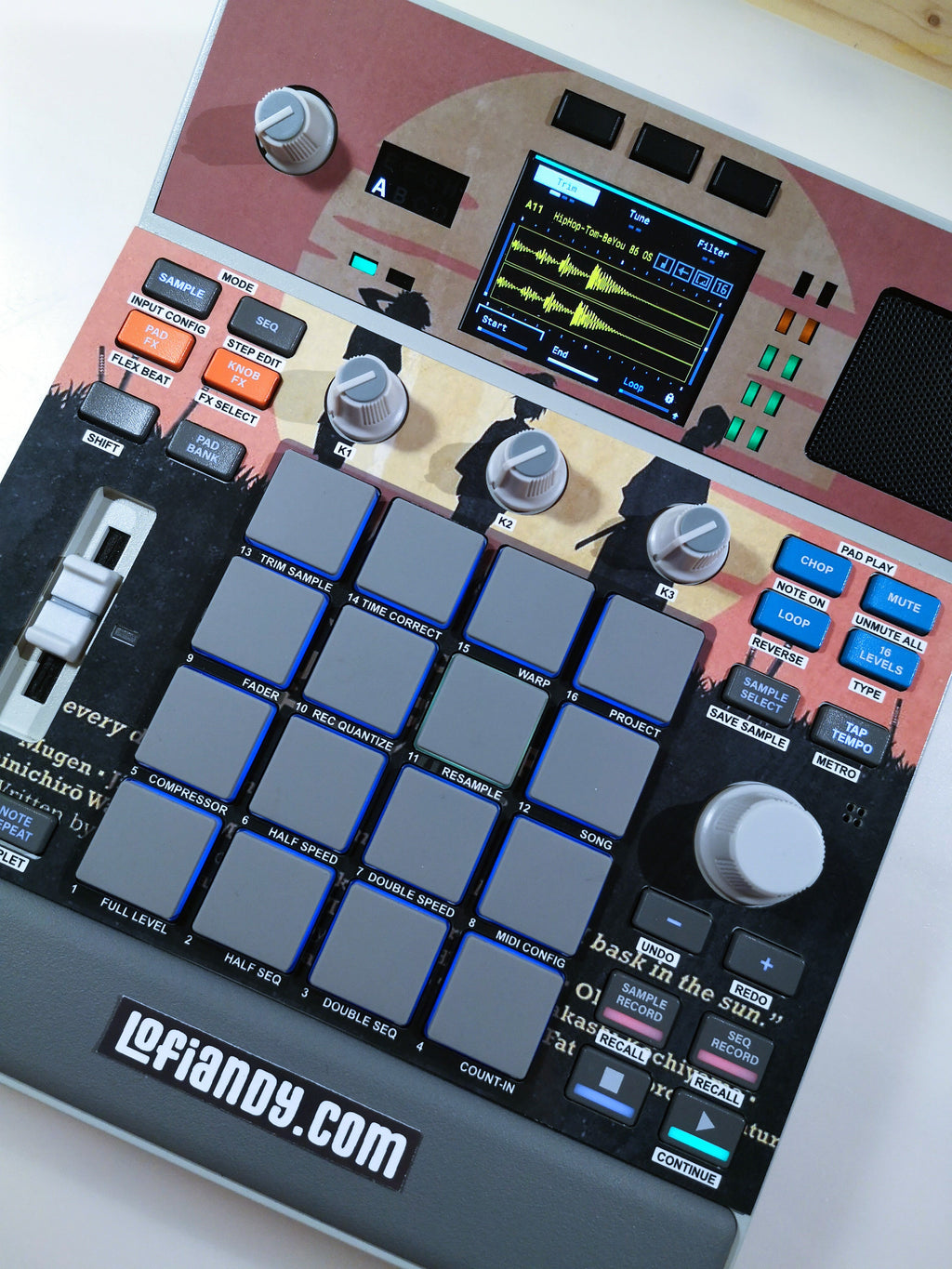 Samurai Champloo 01 - AKAI MPC Sample Skin - Lofi Andy