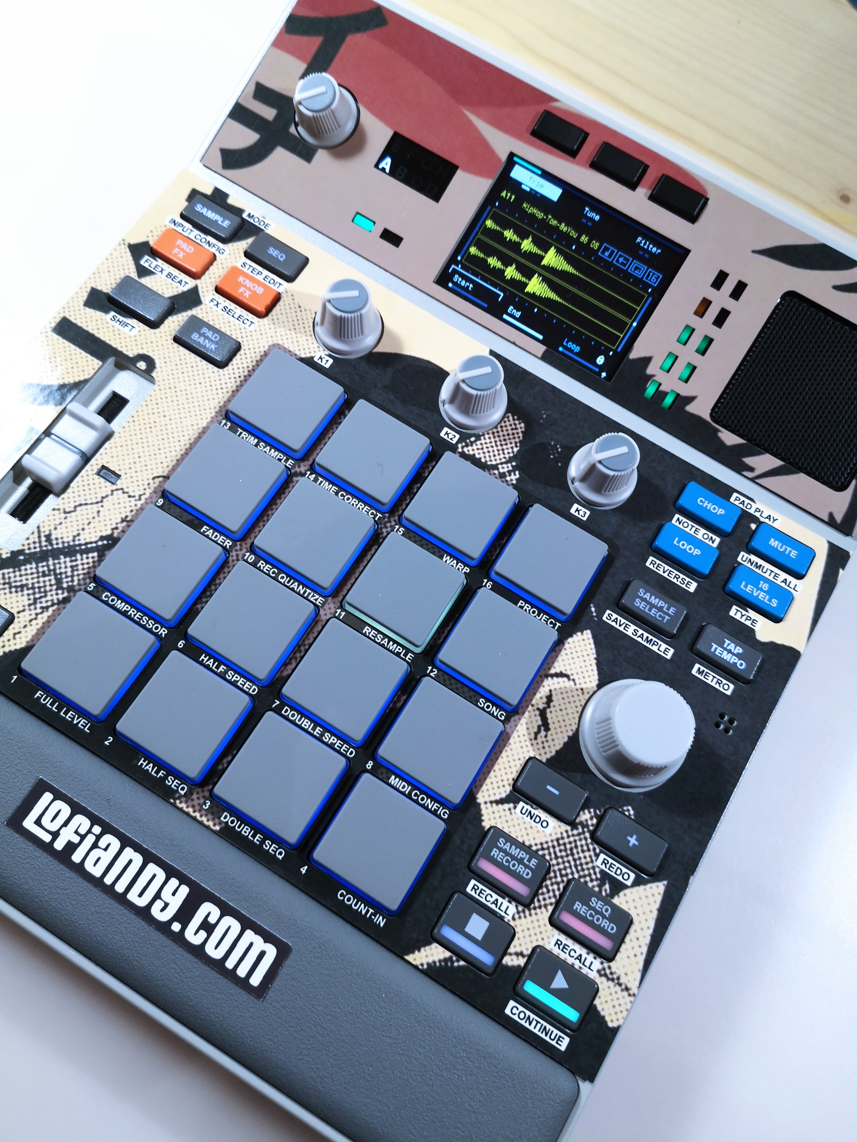 Samurai Champloo 02 - AKAI MPC Sample Skin - Lofi Andy