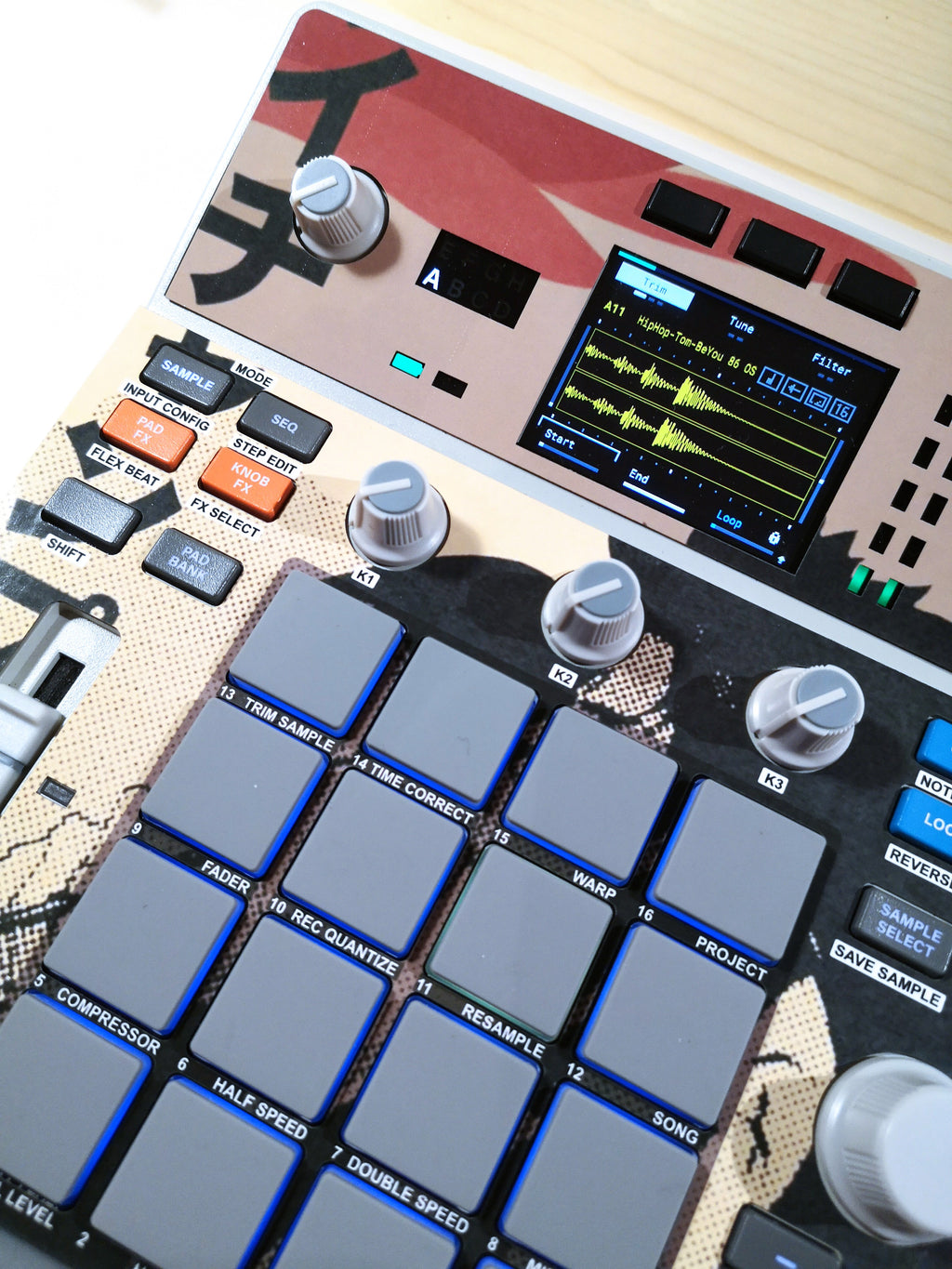 Samurai Champloo 02 - AKAI MPC Sample Skin - Lofi Andy