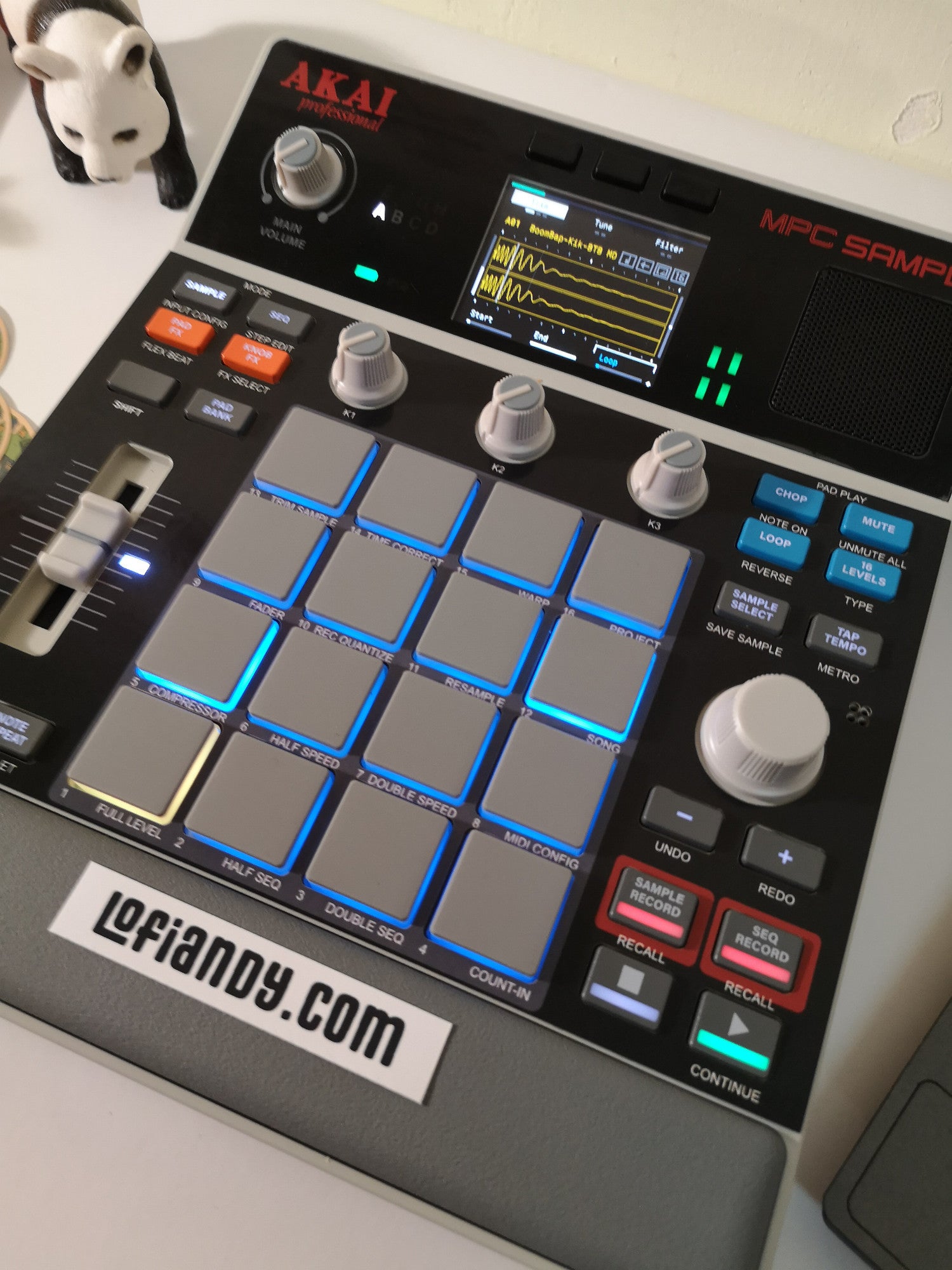Solid Black - AKAI MPC Sample Skin