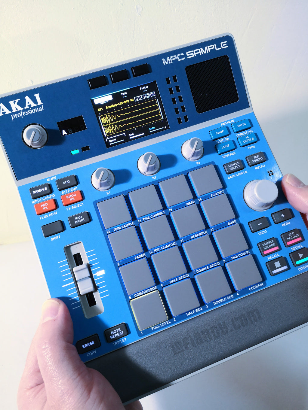 Solid Blue - AKAI MPC Sample Skin - Lofi Andy