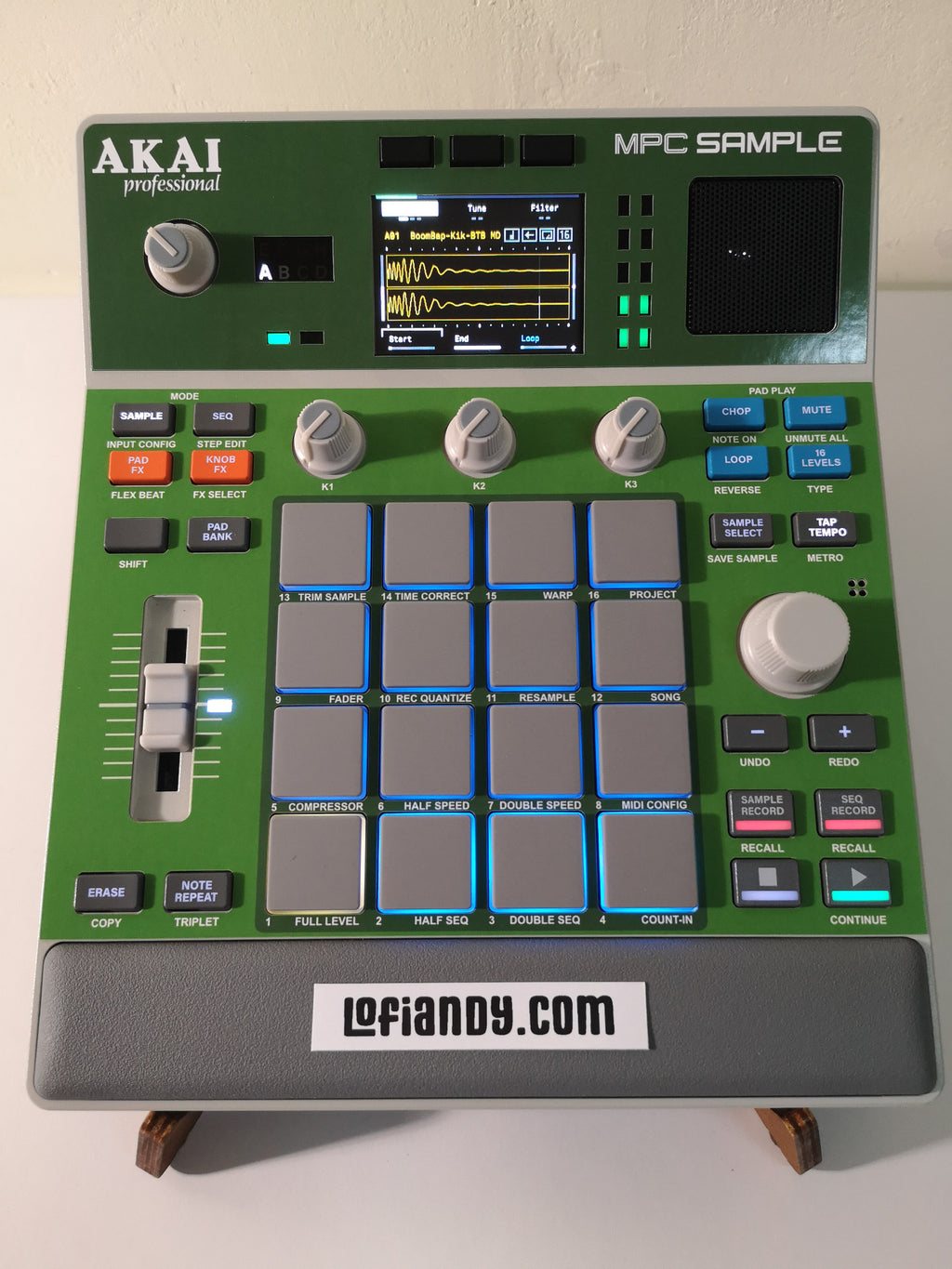 Solid Green - AKAI MPC Sample Skin
