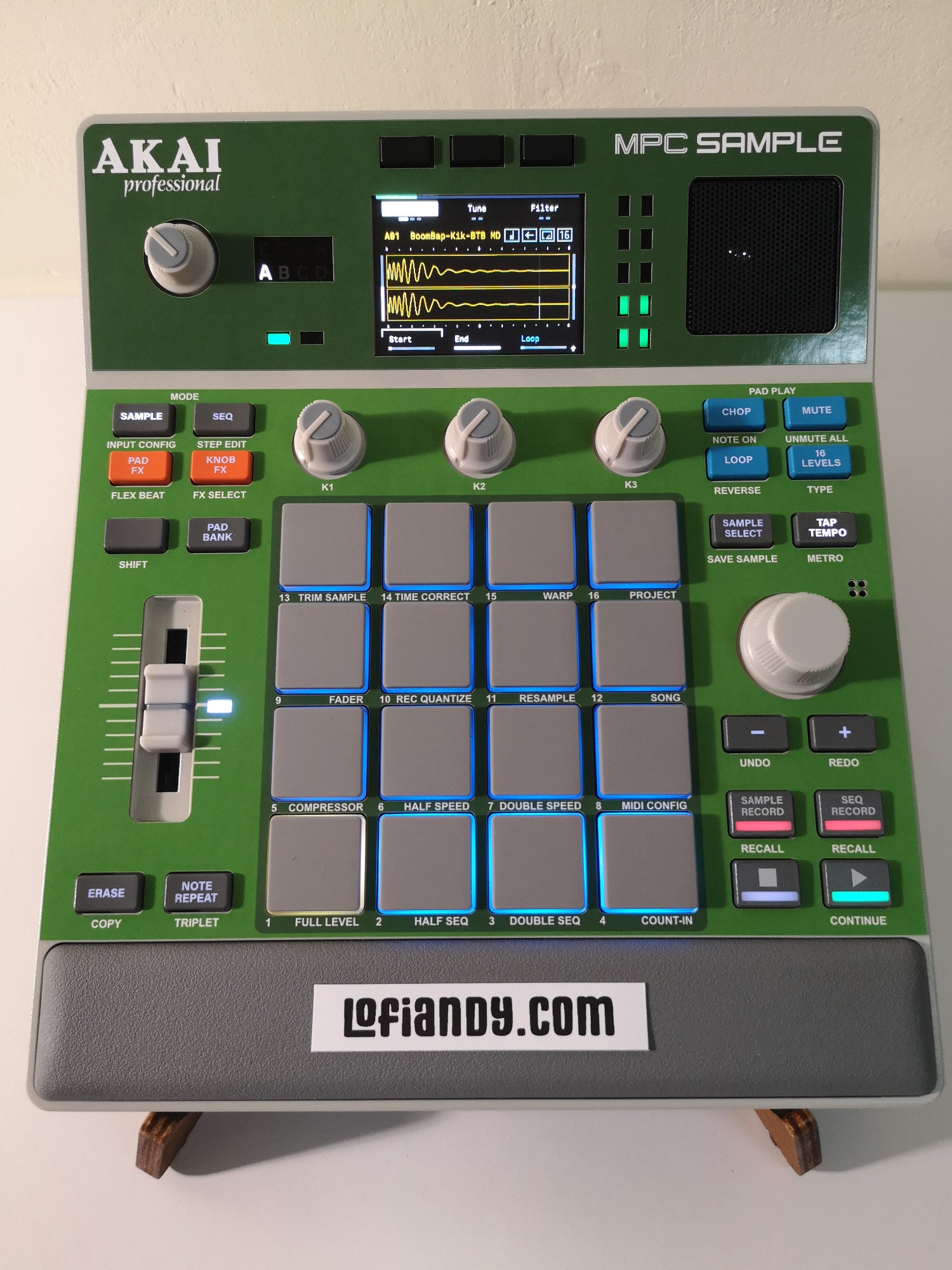 Solid Green - AKAI MPC Sample Skin