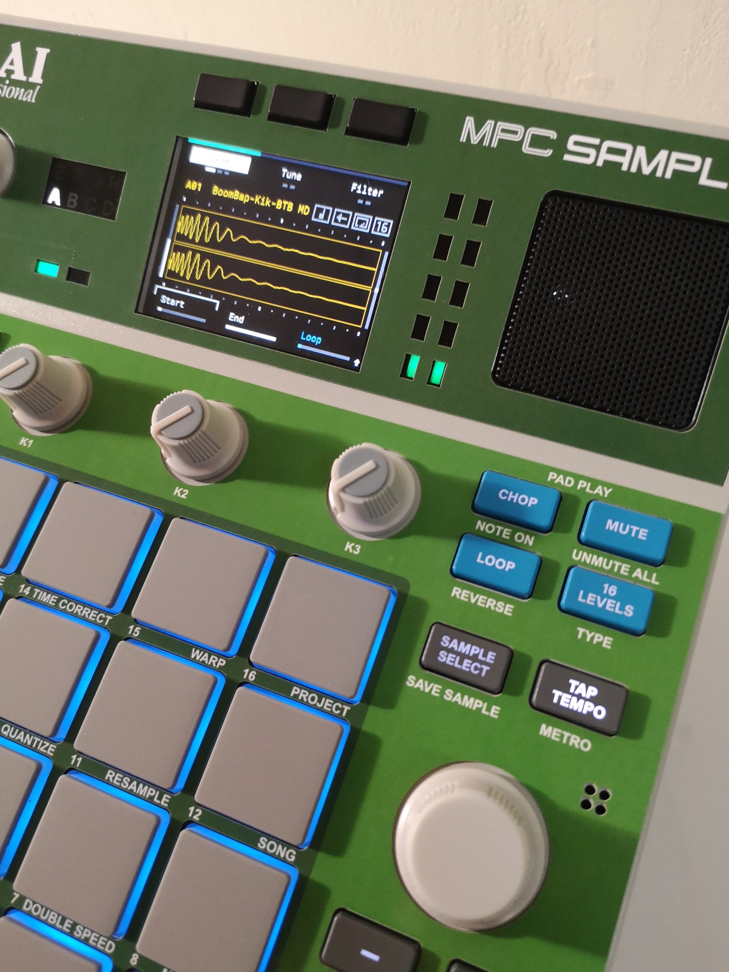 Solid Green - AKAI MPC Sample Skin
