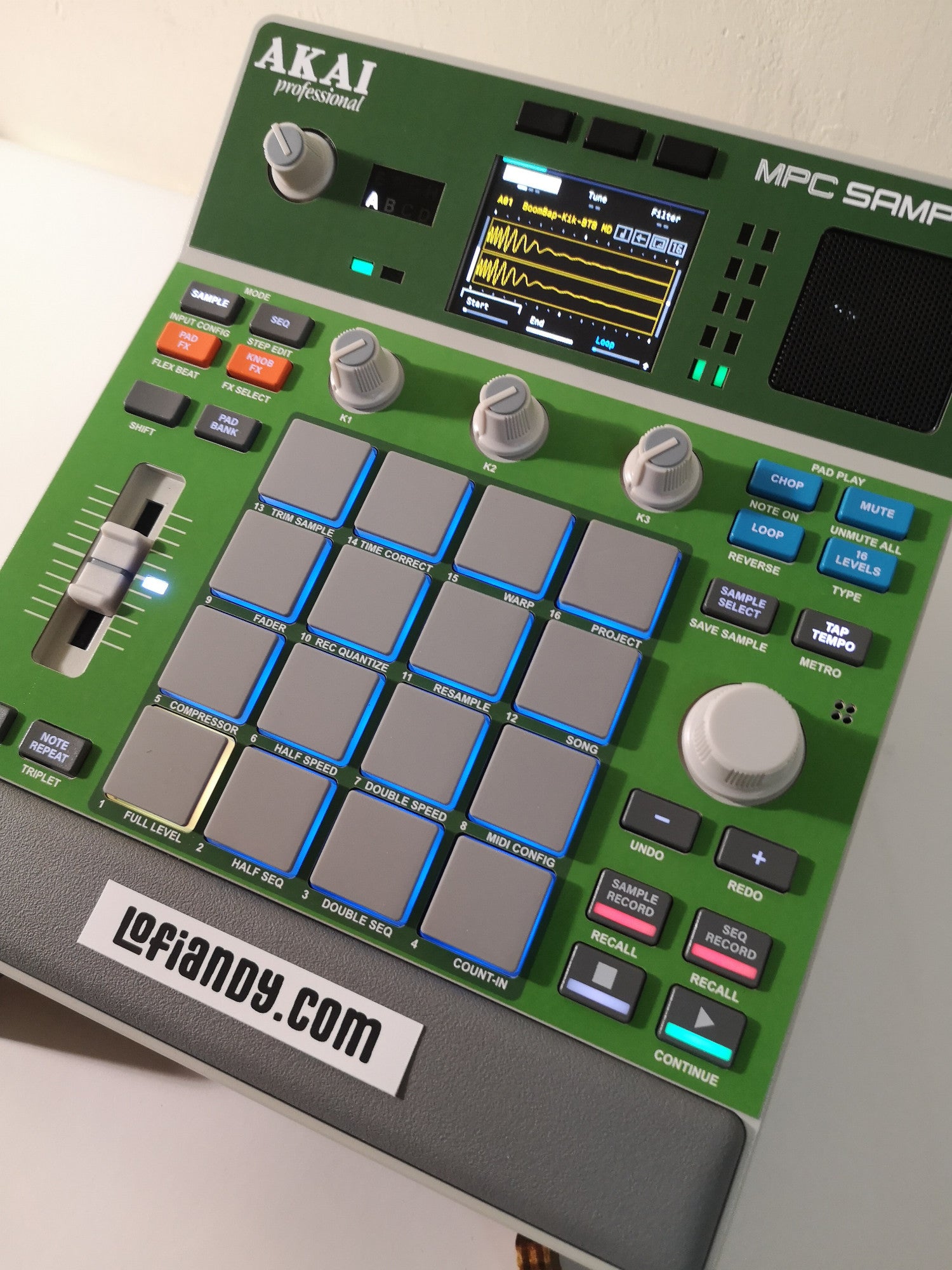 Solid Green - AKAI MPC Sample Skin