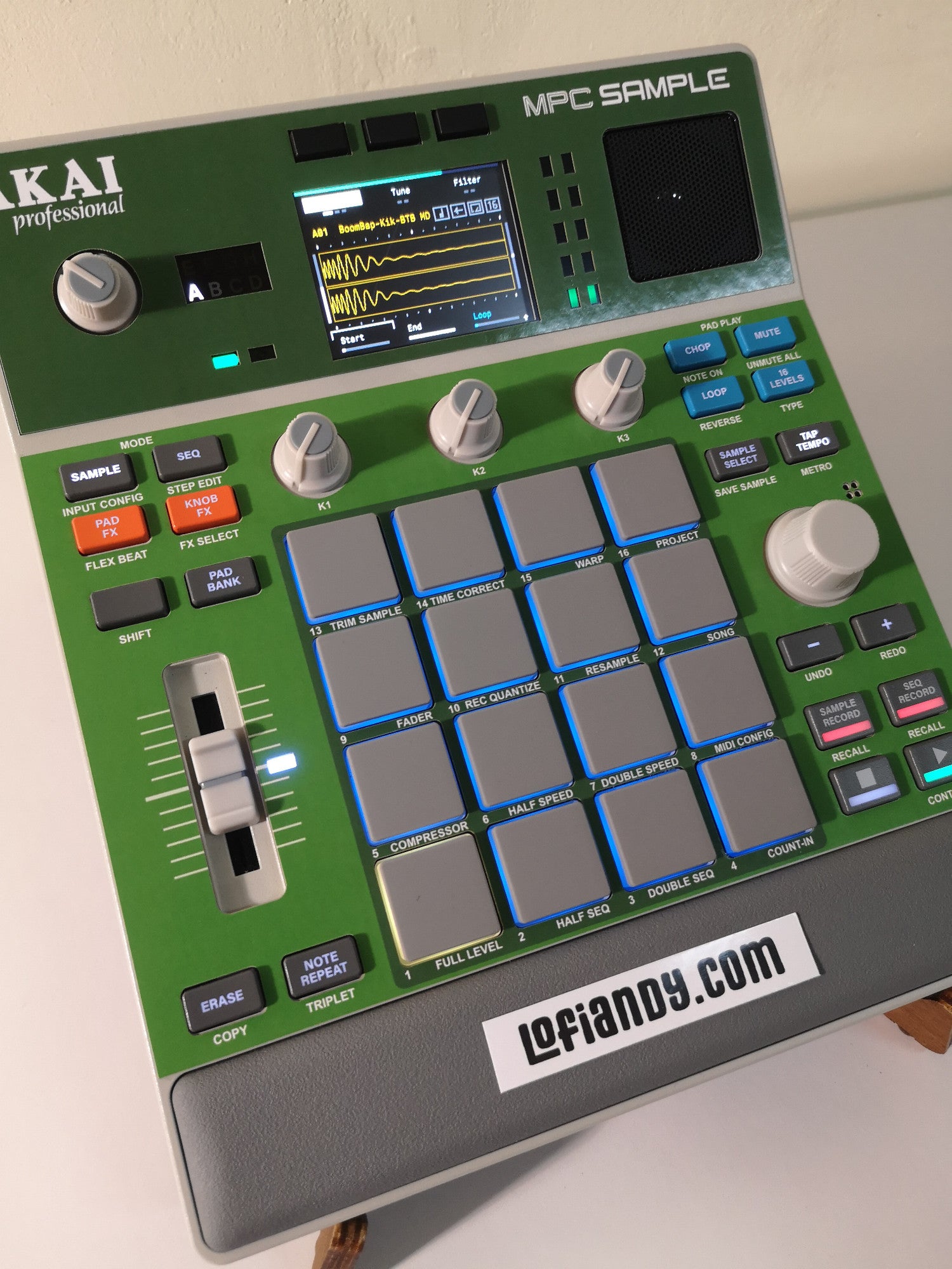 Solid Green - AKAI MPC Sample Skin