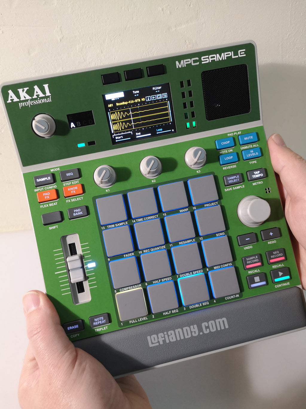 Solid Green - AKAI MPC Sample Skin