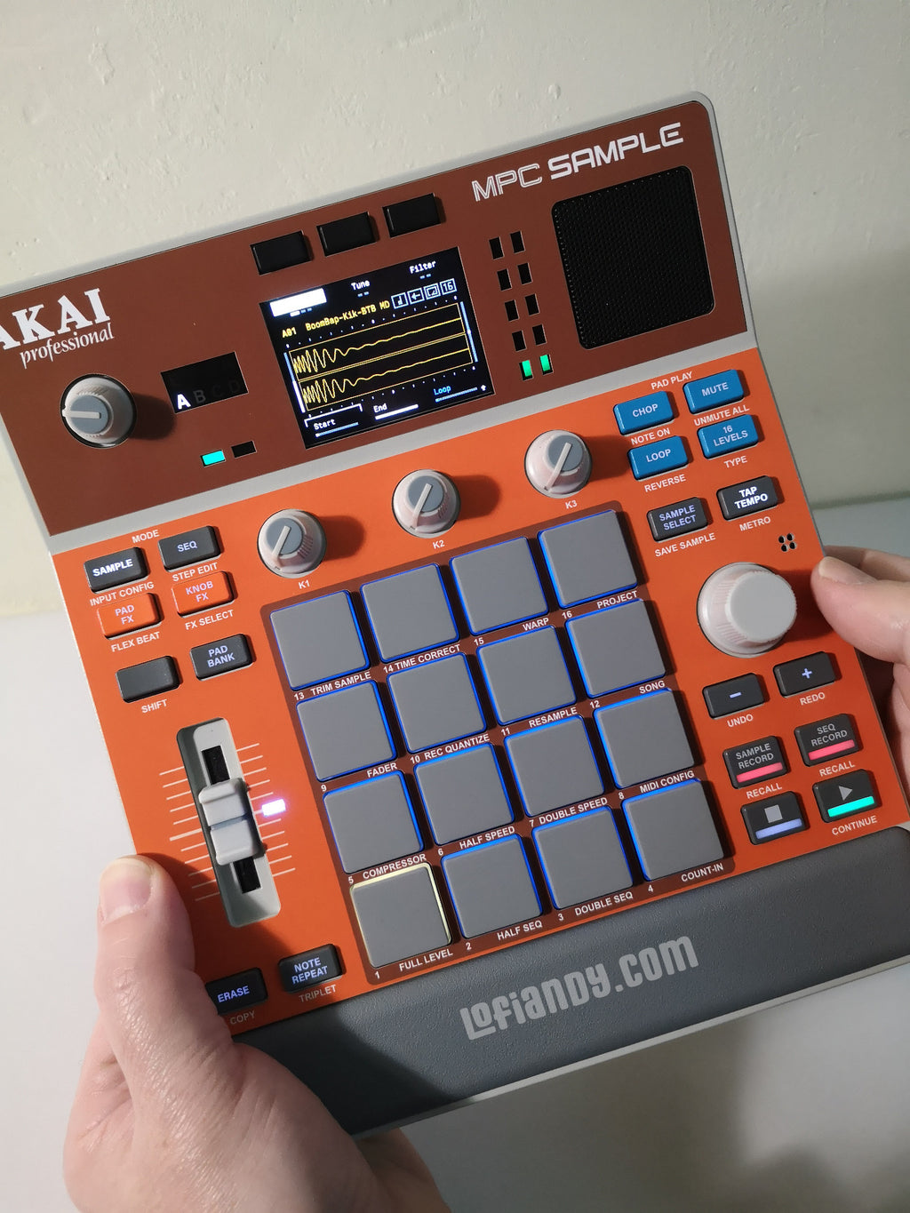 Solid Orange - AKAI MPC Sample Skin