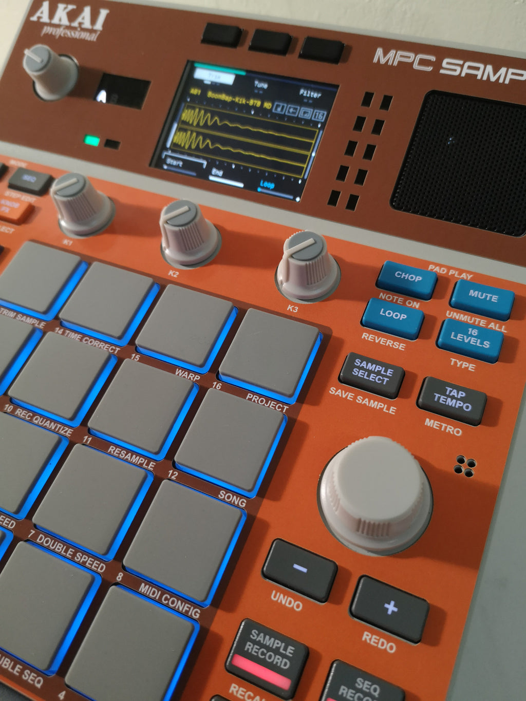 Solid Orange - AKAI MPC Sample Skin