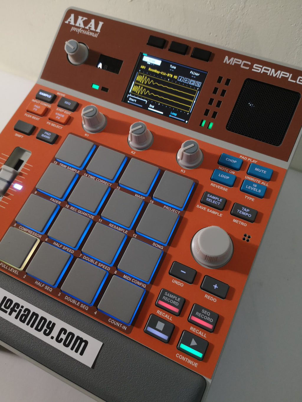Solid Orange - AKAI MPC Sample Skin