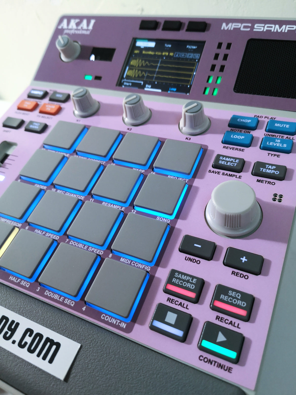 Solid Pink - AKAI MPC Sample Skin - Lofi Andy