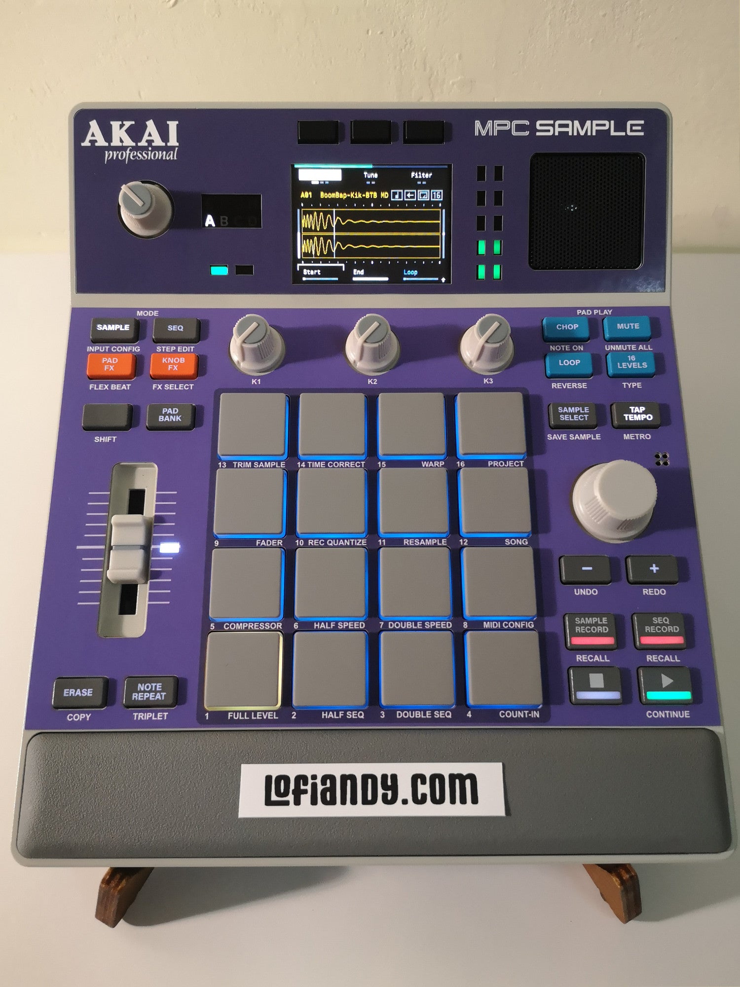 Solid Purple - AKAI MPC Sample Skin