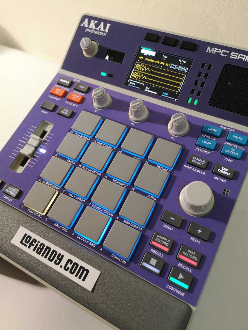 Solid Purple - AKAI MPC Sample Skin