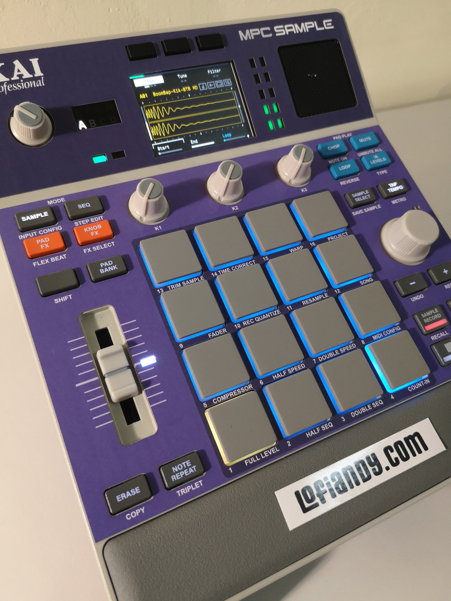 Solid Purple - AKAI MPC Sample Skin