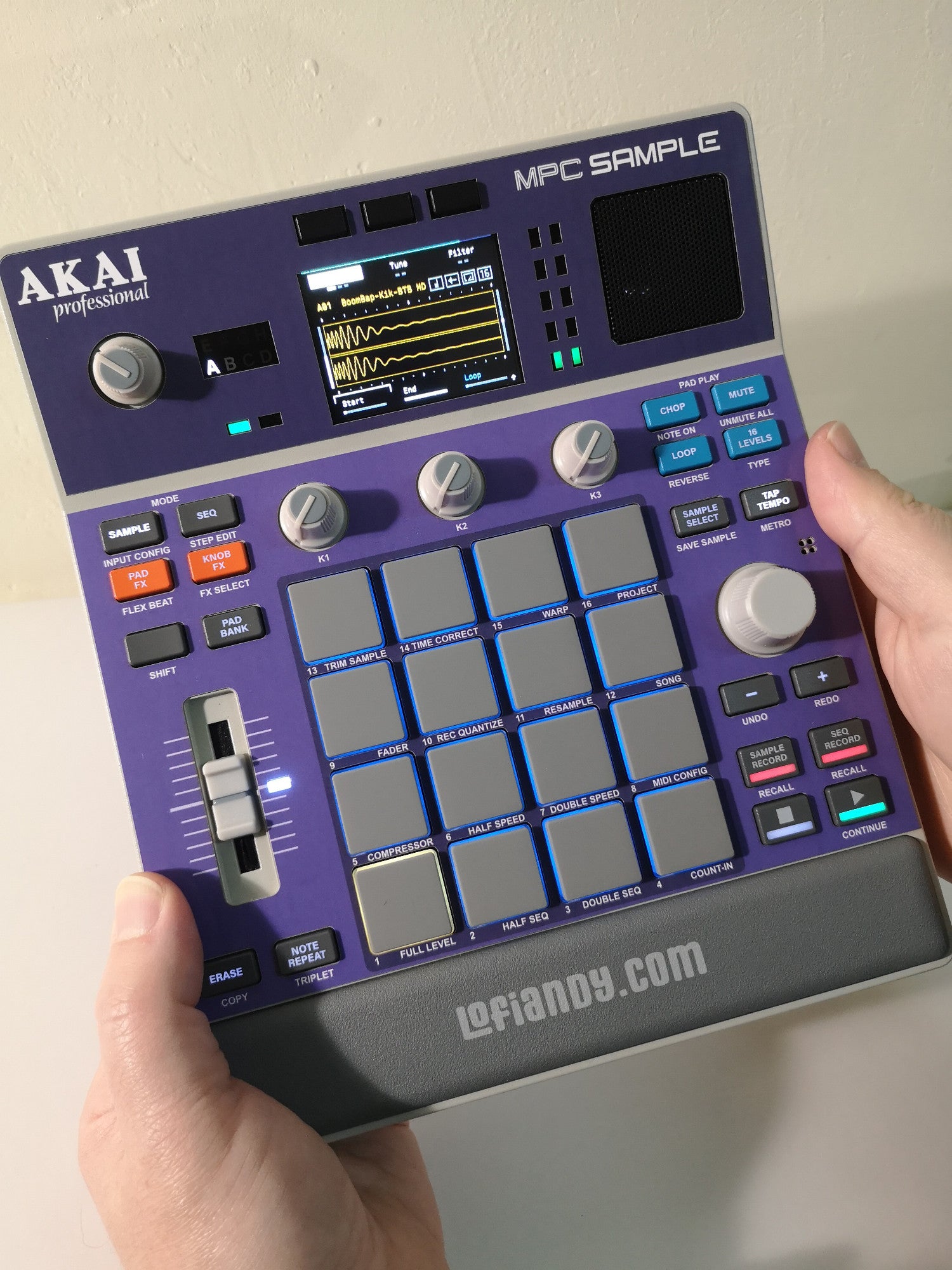 Solid Purple - AKAI MPC Sample Skin