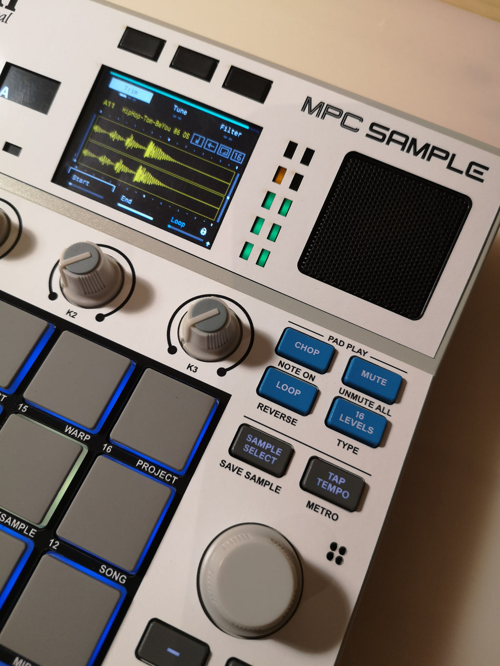 Solid White - AKAI MPC Sample Skin