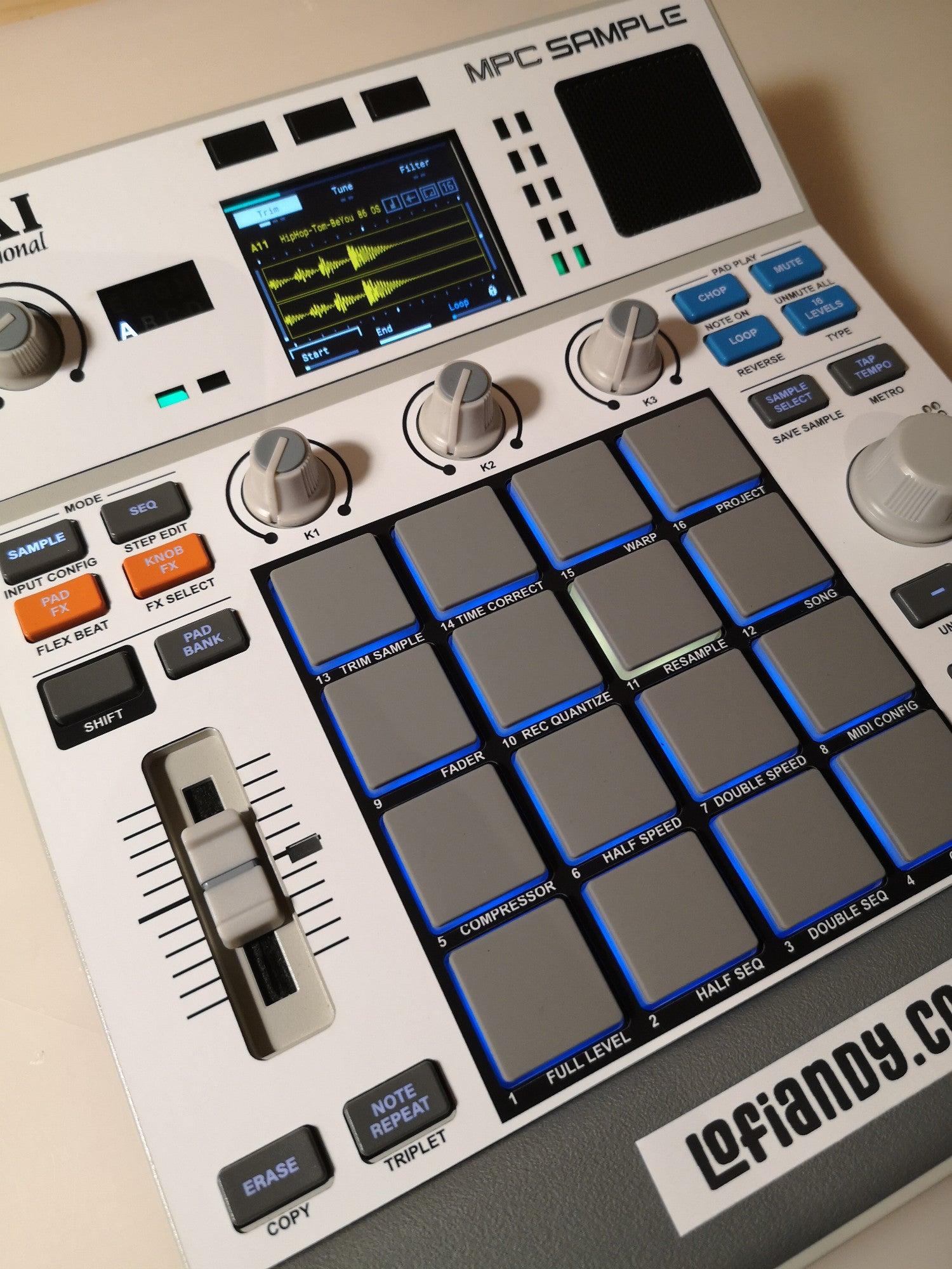 Solid White - AKAI MPC Sample Skin