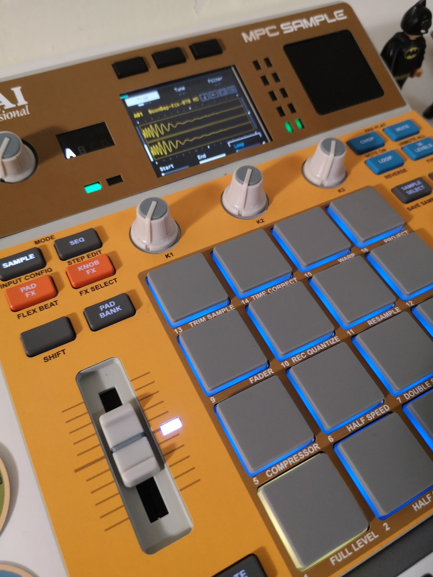 Solid Yellow - AKAI MPC Sample Skin