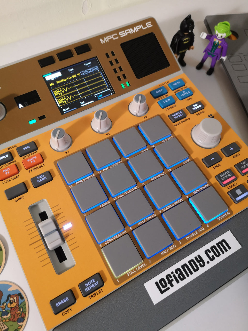 Solid Yellow - AKAI MPC Sample Skin