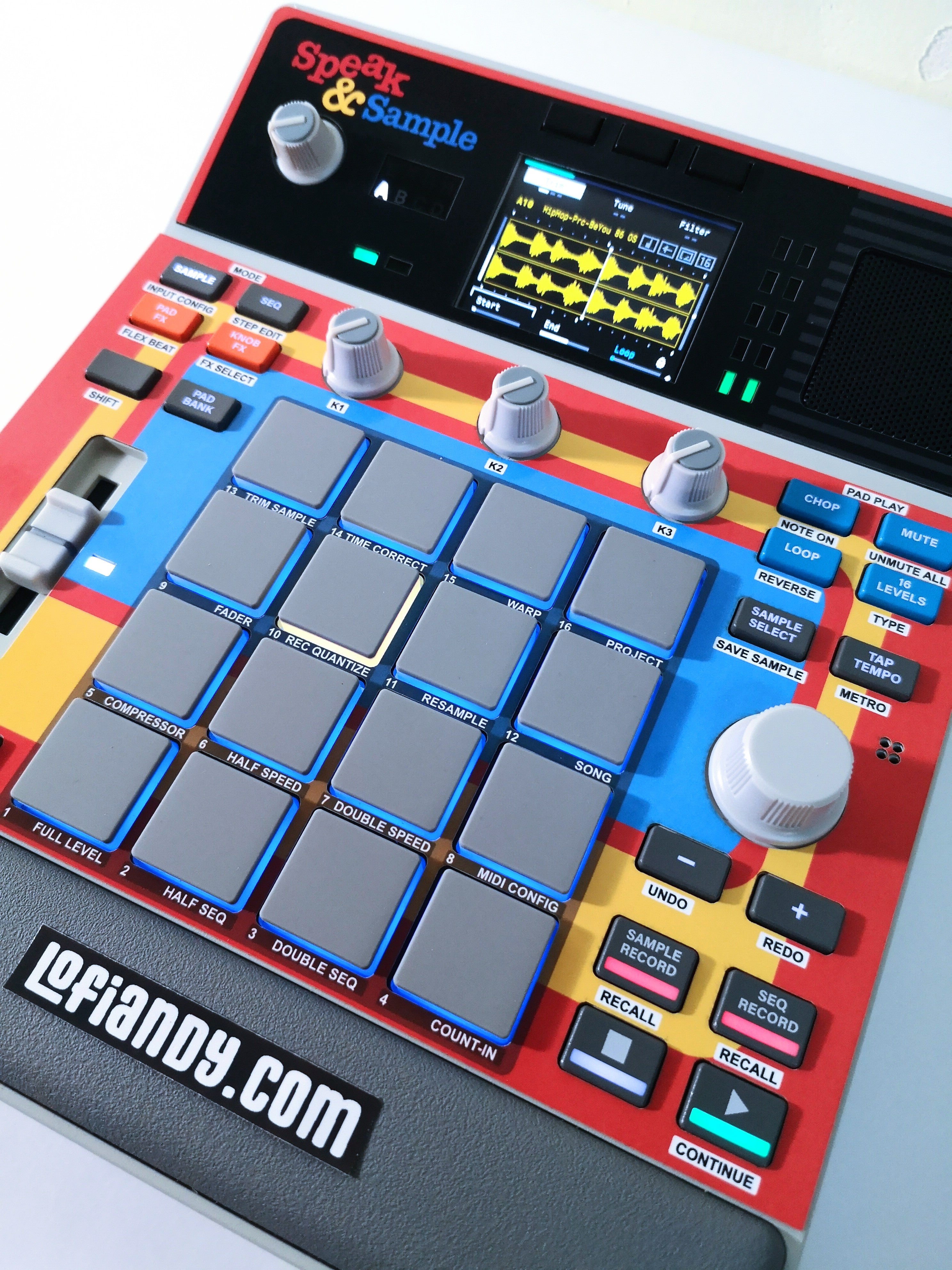 Speak & Spell - AKAI MPC Sample Skin - Lofi Andy