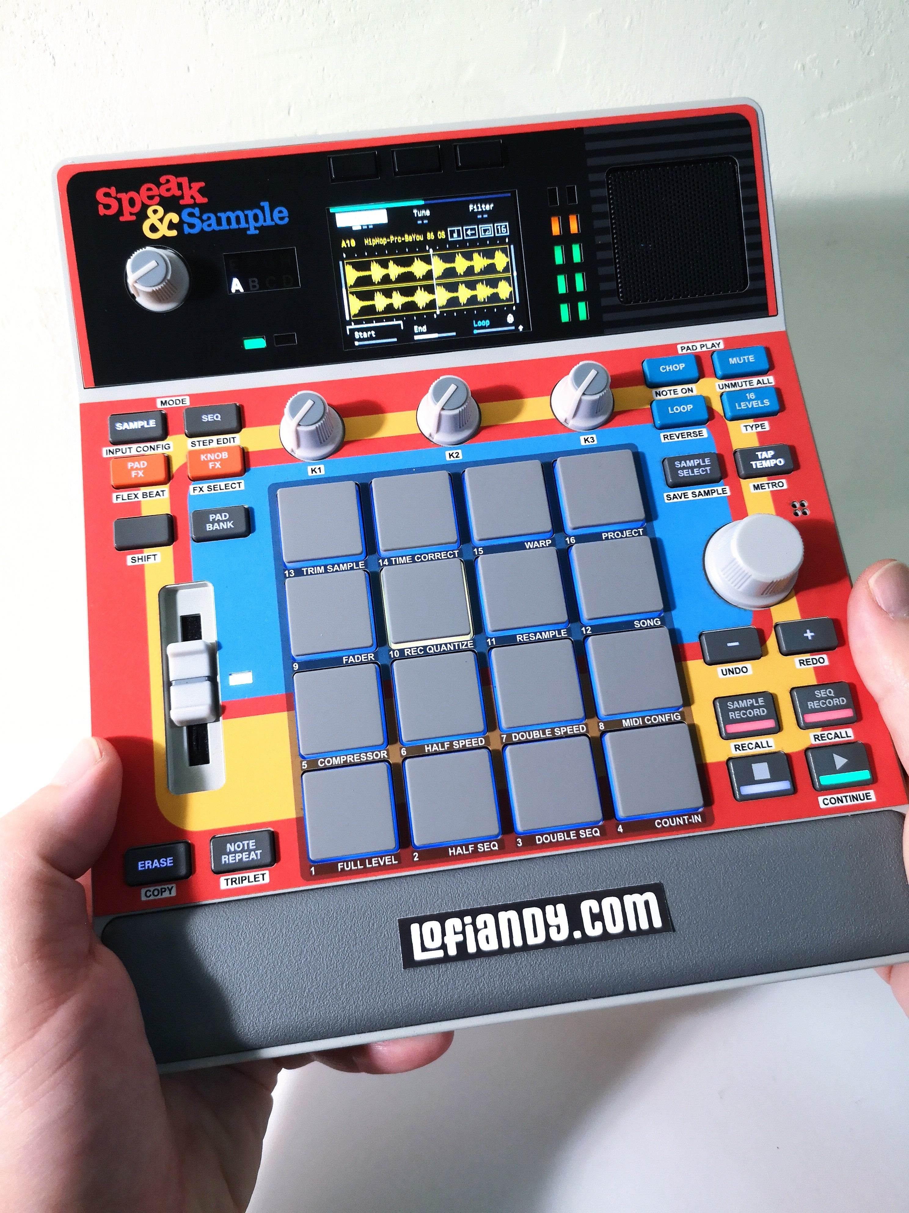 Speak & Spell - AKAI MPC Sample Skin - Lofi Andy