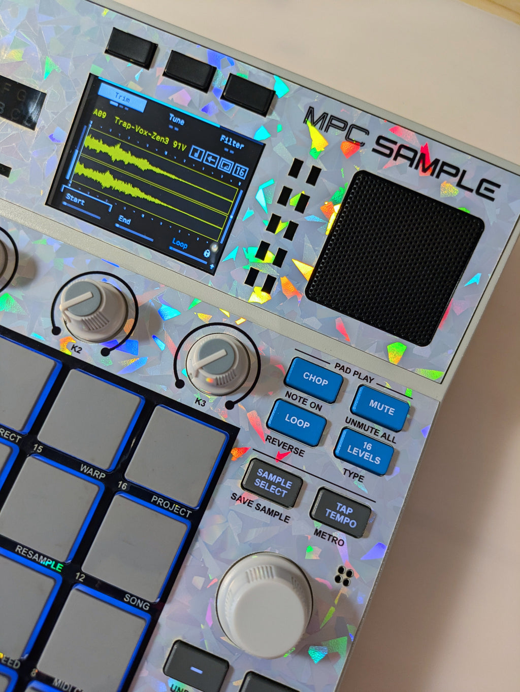 Special Holographic 02 - AKAI MPC Sample Skin - Lofi Andy