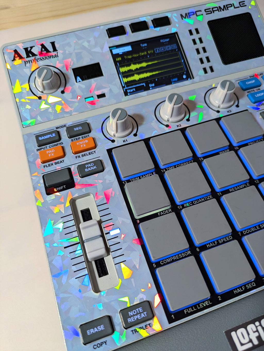 Special Holographic 02 - AKAI MPC Sample Skin - Lofi Andy