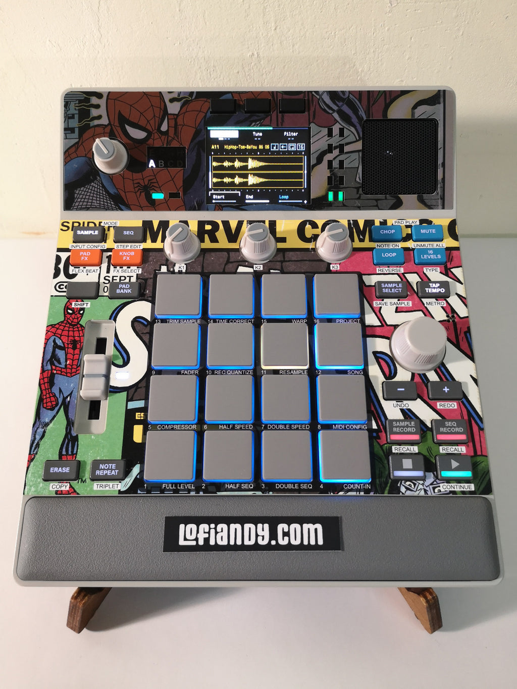Spiderman 01 - AKAI MPC Sample Skin