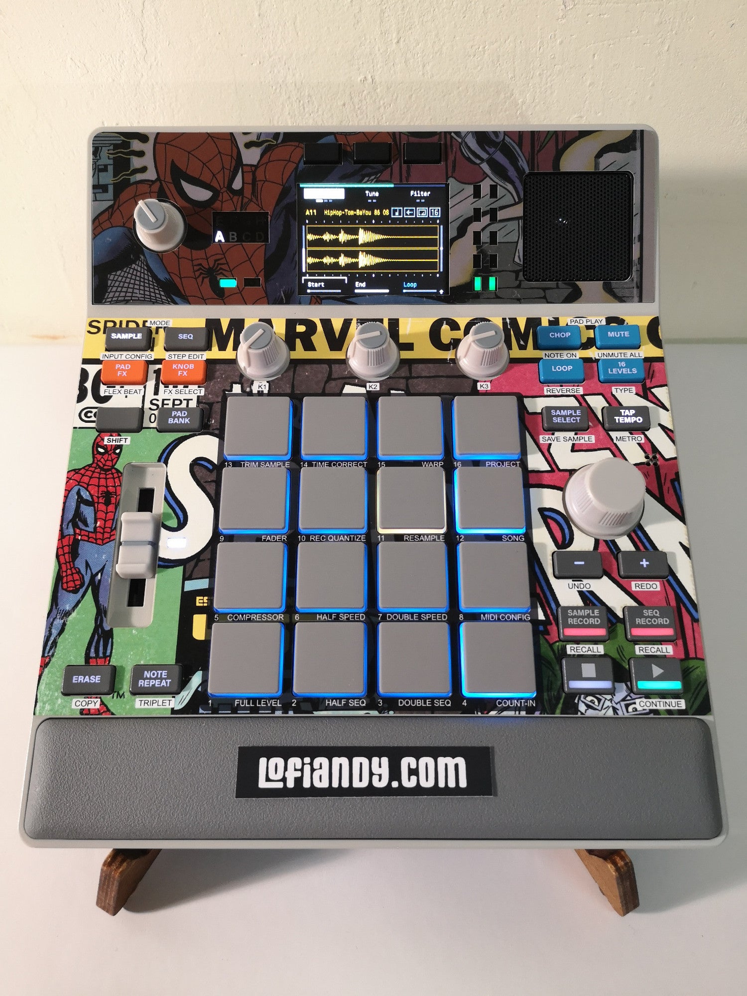Spiderman 01 - AKAI MPC Sample Skin