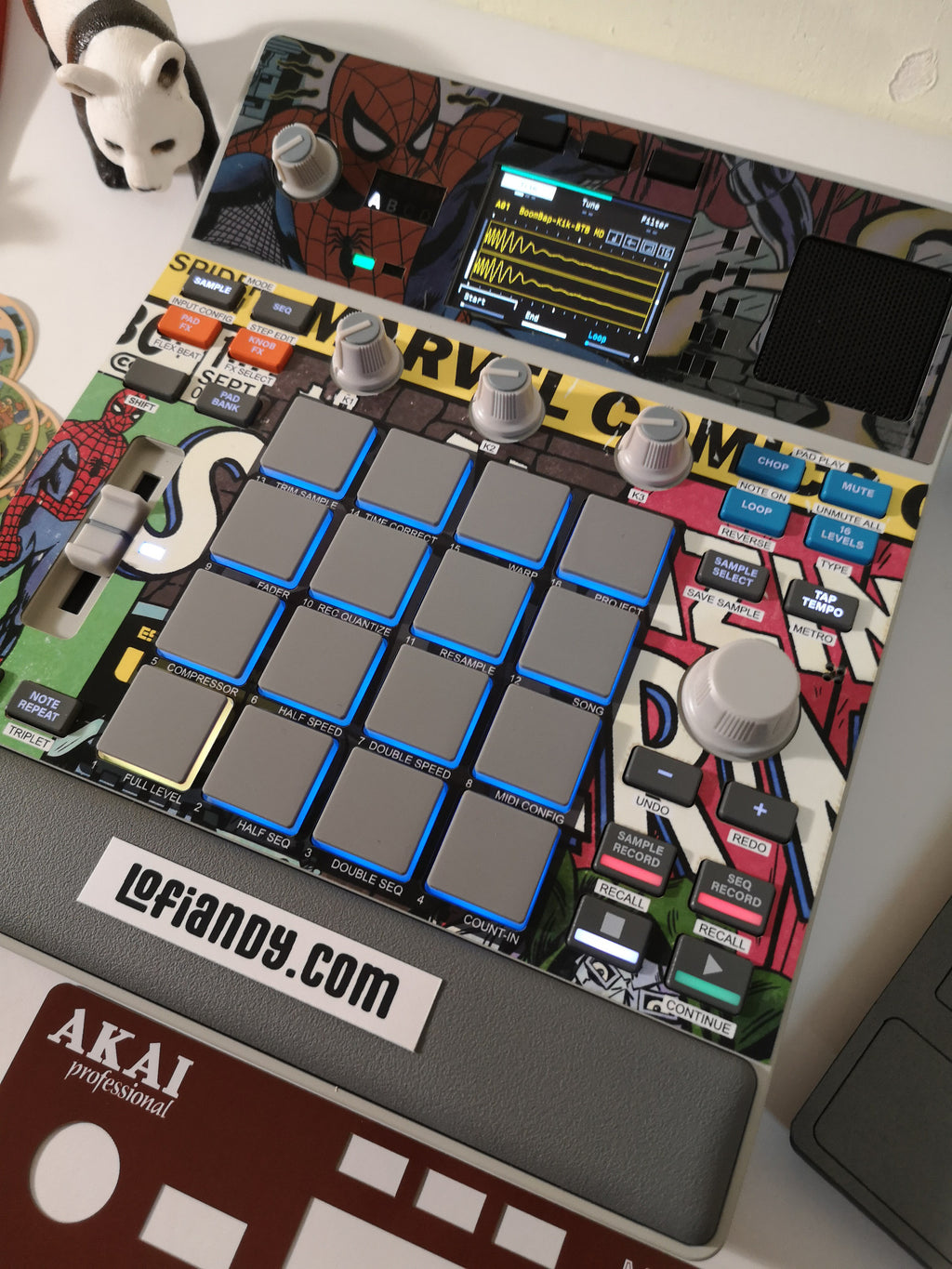 Spiderman 01 - AKAI MPC Sample Skin