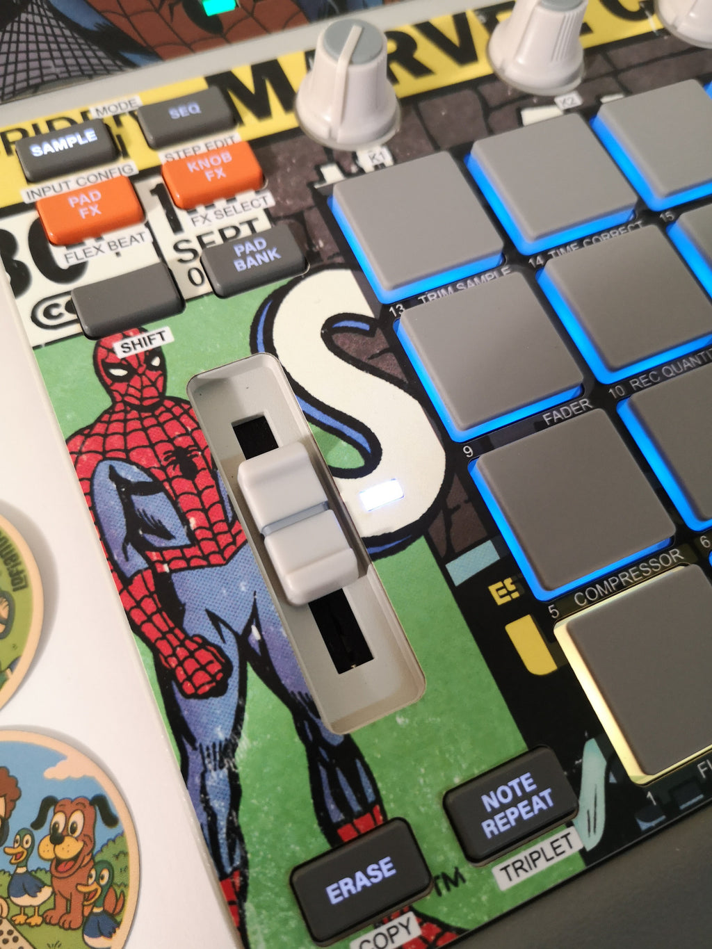 Spiderman 01 - AKAI MPC Sample Skin