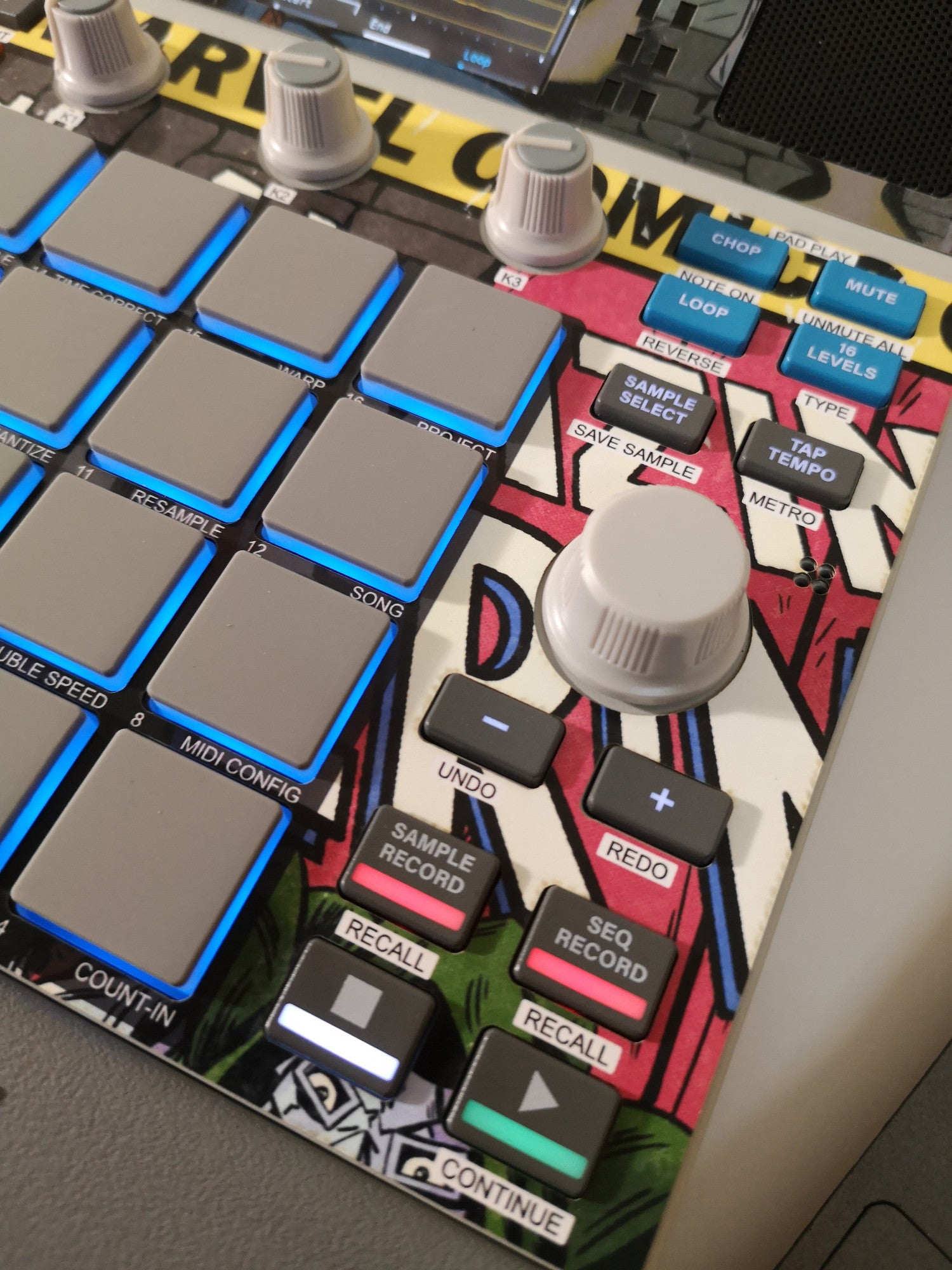 Spiderman 01 - AKAI MPC Sample Skin