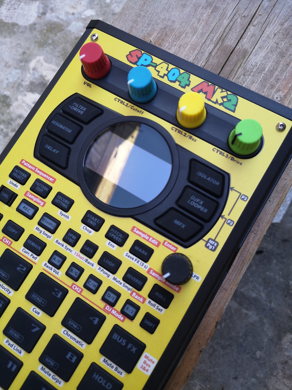Super Mario World - Roland SP-404 MKII Skin